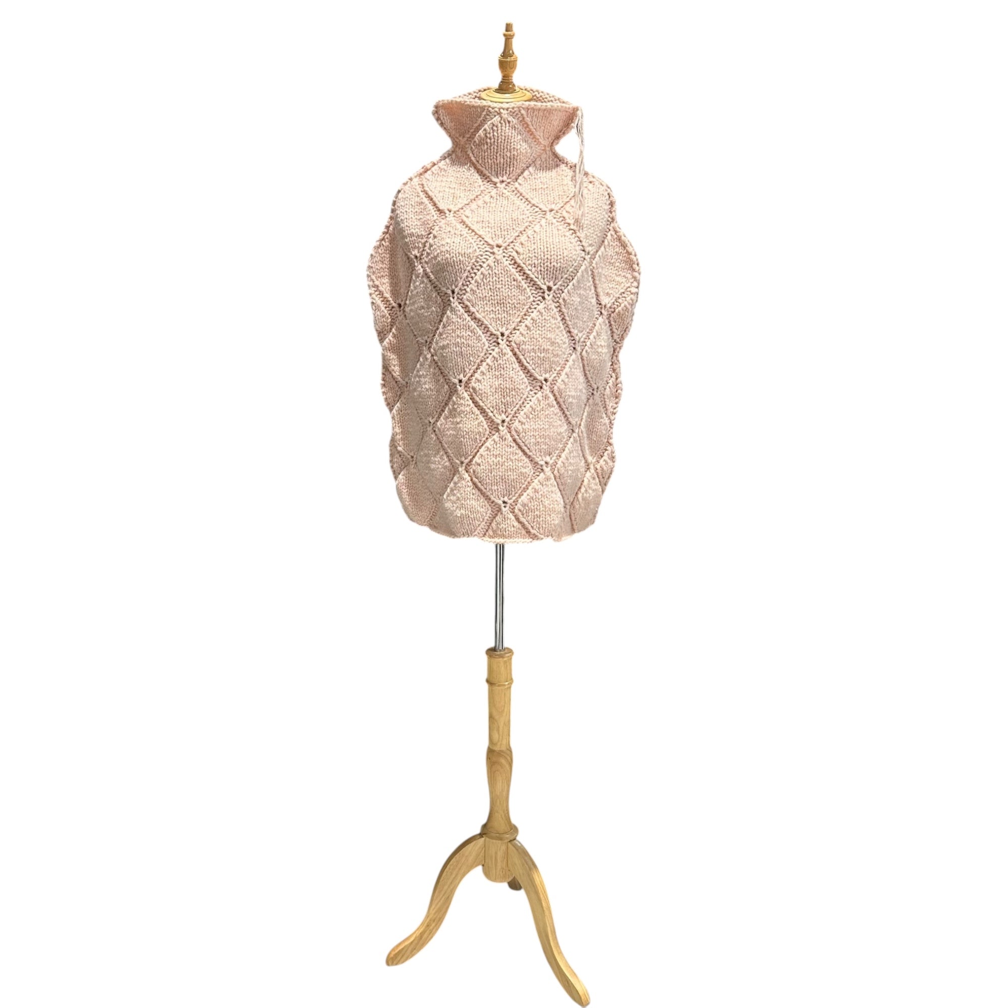 Maison Martin Margiela(メゾン マルタンマルジェラ) 1999AW By Miss Deanna  vase sleeveless knit 花瓶 ノースリーブ ニット 333-27103 FREE ピンク 90's 90年代 アーカイブ コレクションラストルック