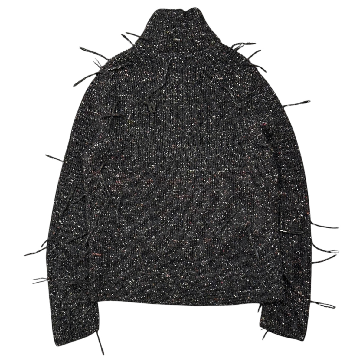 MAISON MARGIELA(メゾンマルジェラ) 17AW Drivers Knit - Frayed ドライバーズ ニット ほつれ加工 S30GP0211 M グレー