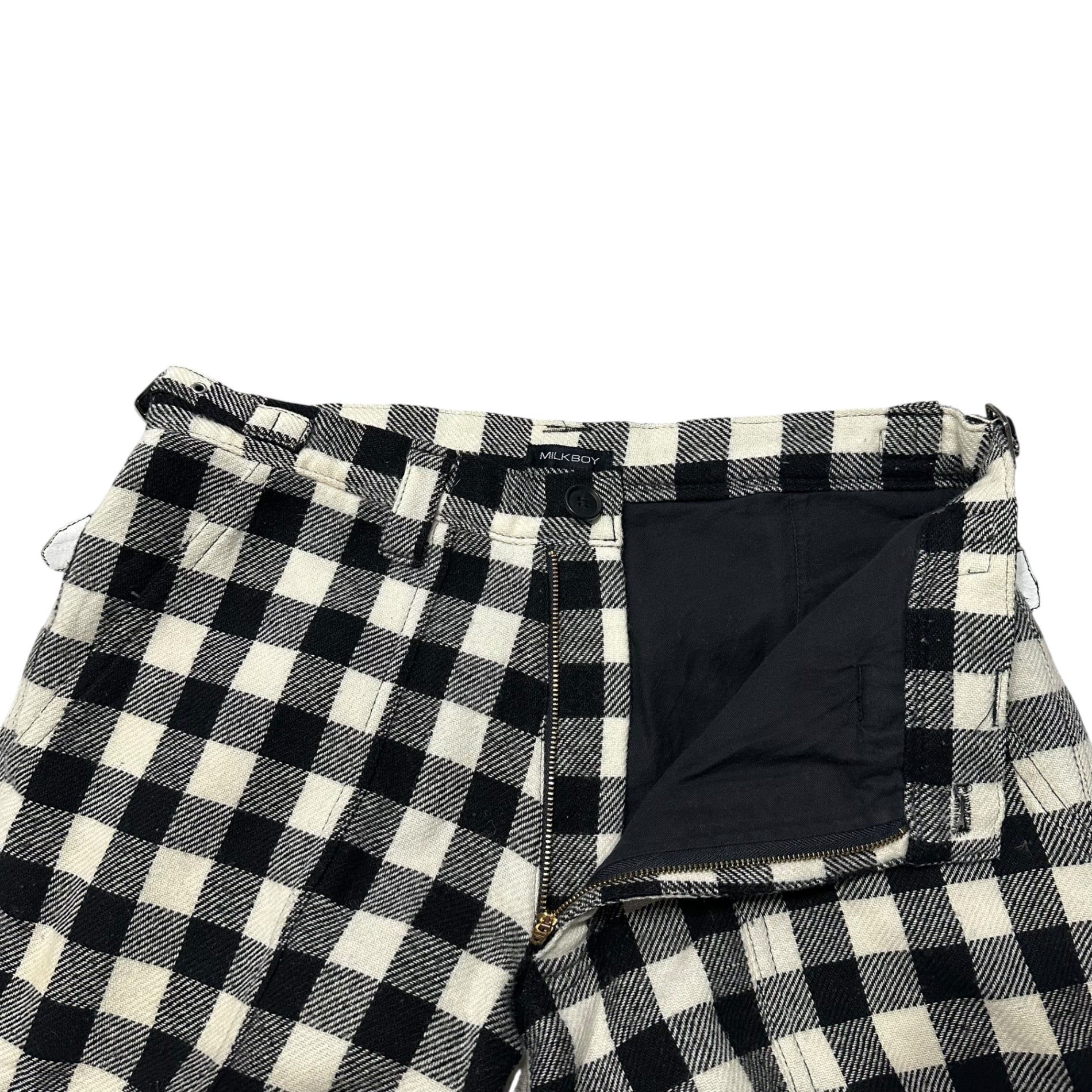 MILKBOY(ミルクボーイ) 90~00's Punk Check Shorts 90年～00年代