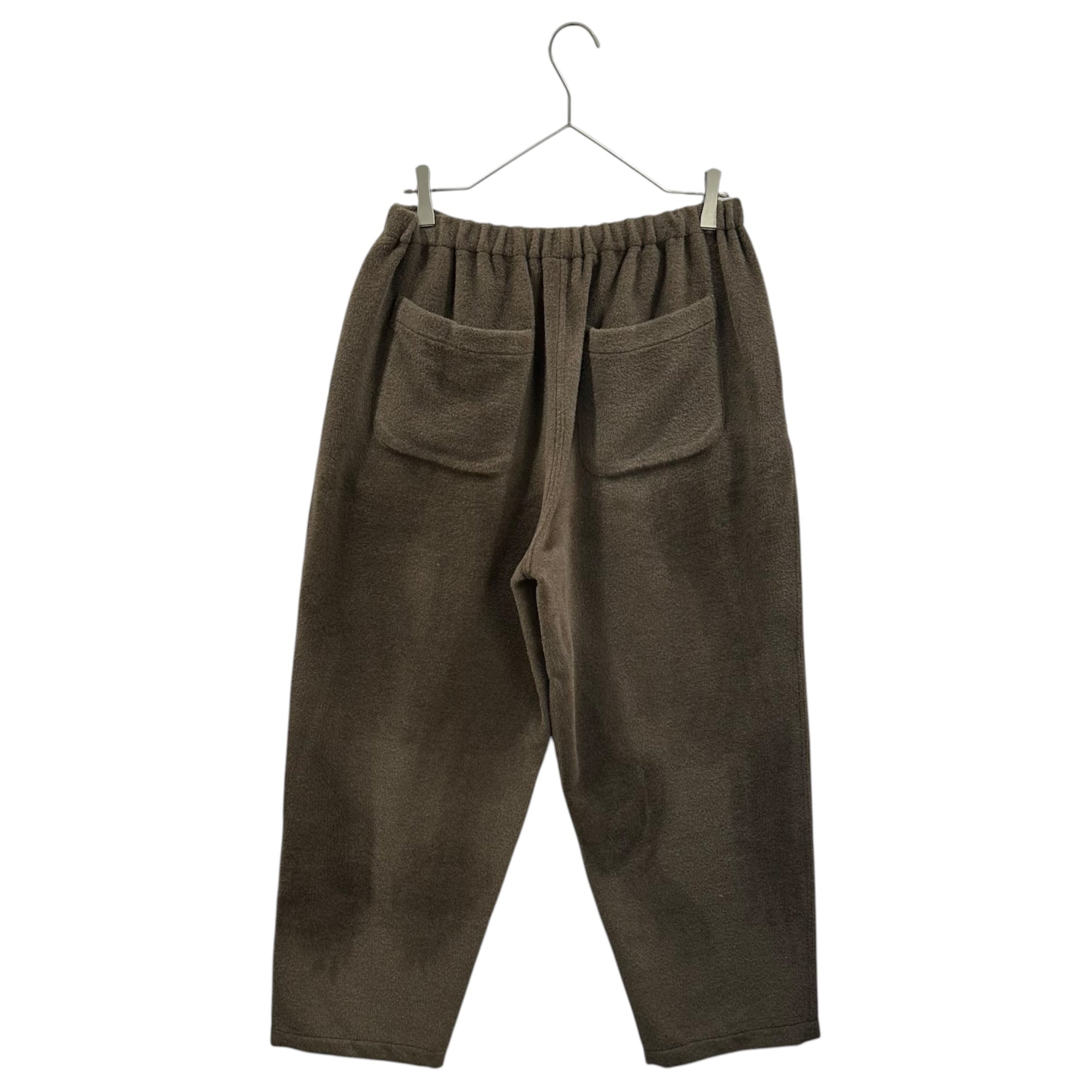 holk(ホーク) Alpaca Shaggy Pants アルパカ シャギー パンツ 2(M程度) ブラウン
