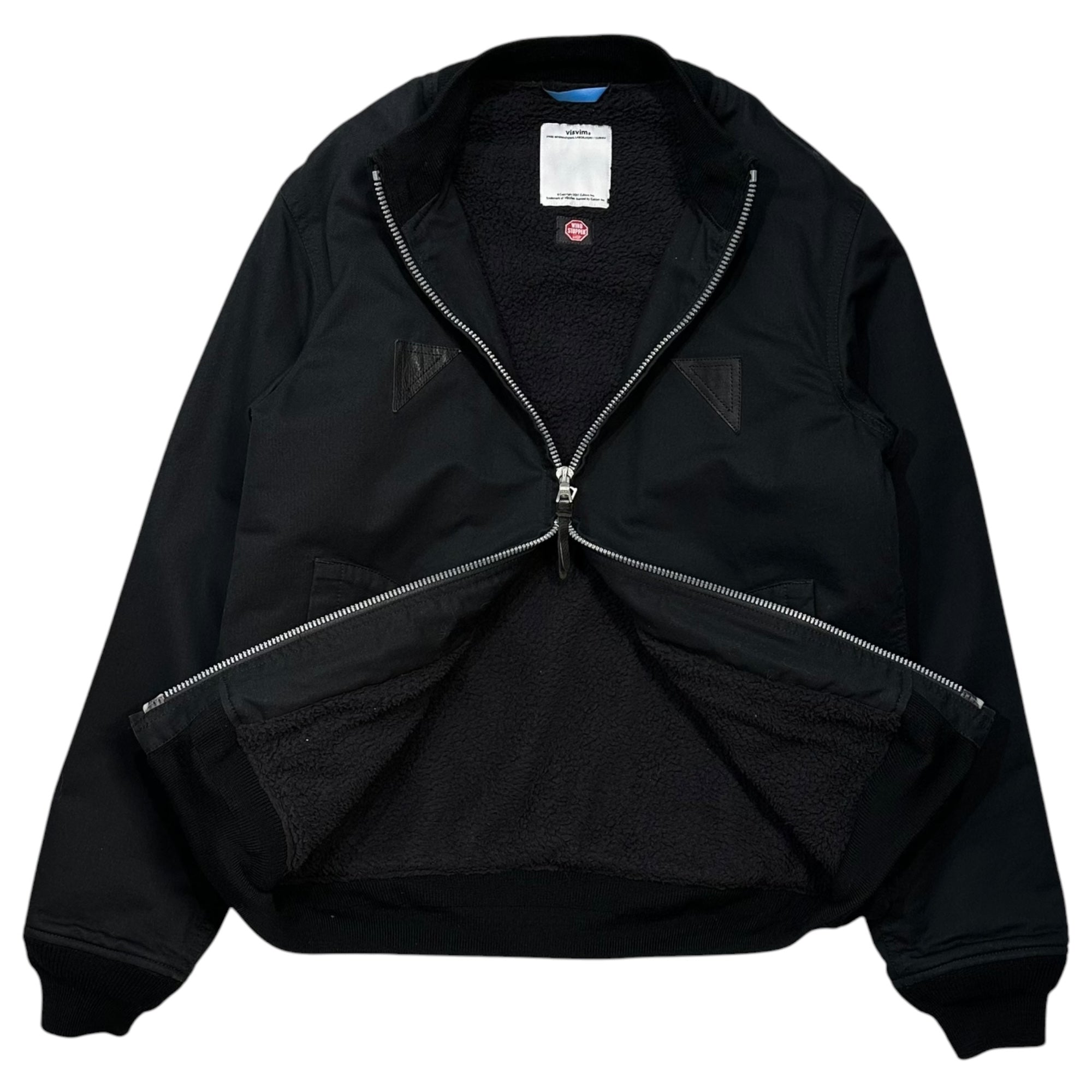 VISVIM(ビズビム/ヴィズヴィム) GORE WIND STOPPER MECHANICS JACKET メカニクス ジャケット L ブラック ブルゾン