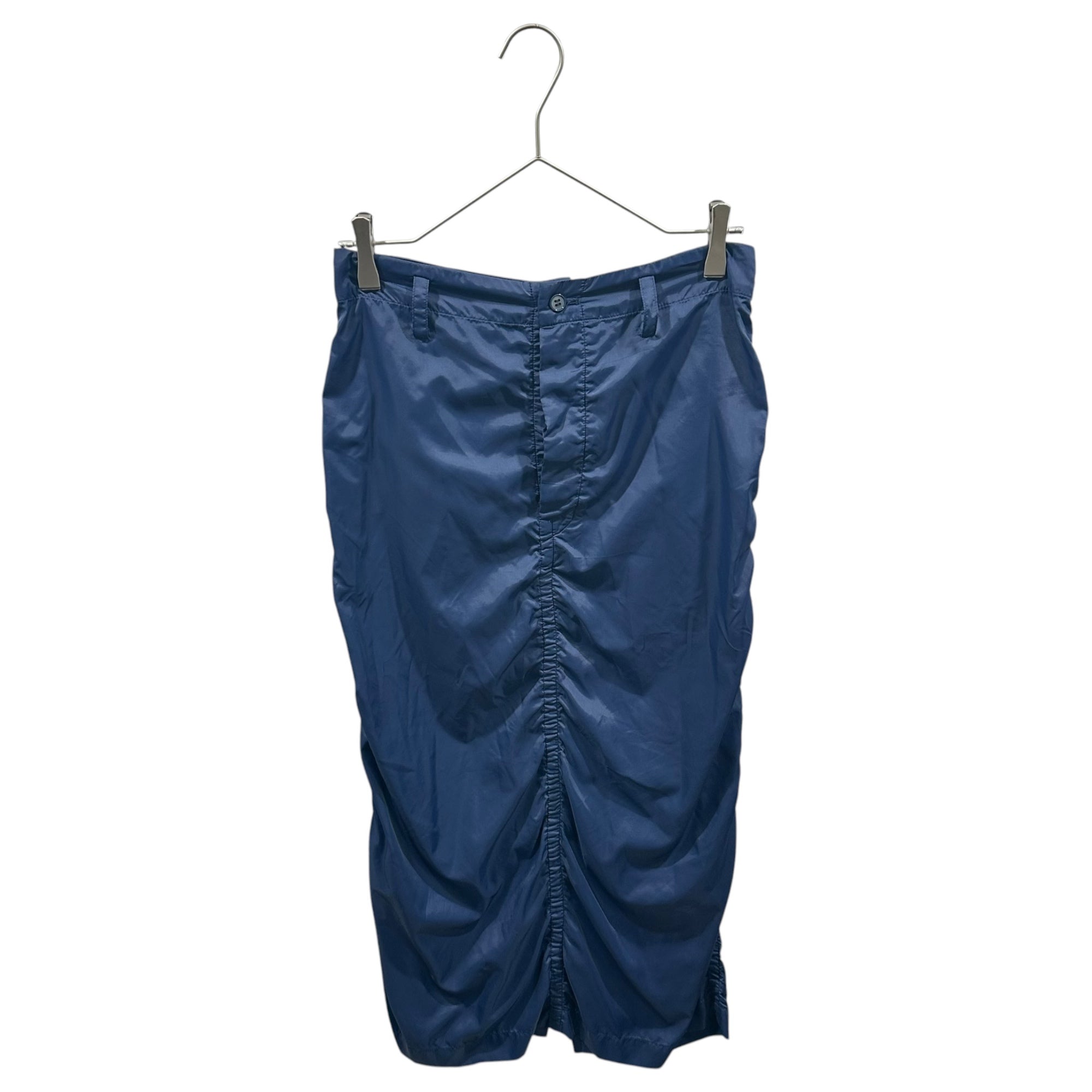 tricot COMME des GARCONS(トリココムデギャルソン) 2000AW Back-Slit Nylon Tech Skirt バックスリット ナイロン テック スカート TS-02050S S ブルー AD2000 00s アーカイブ
