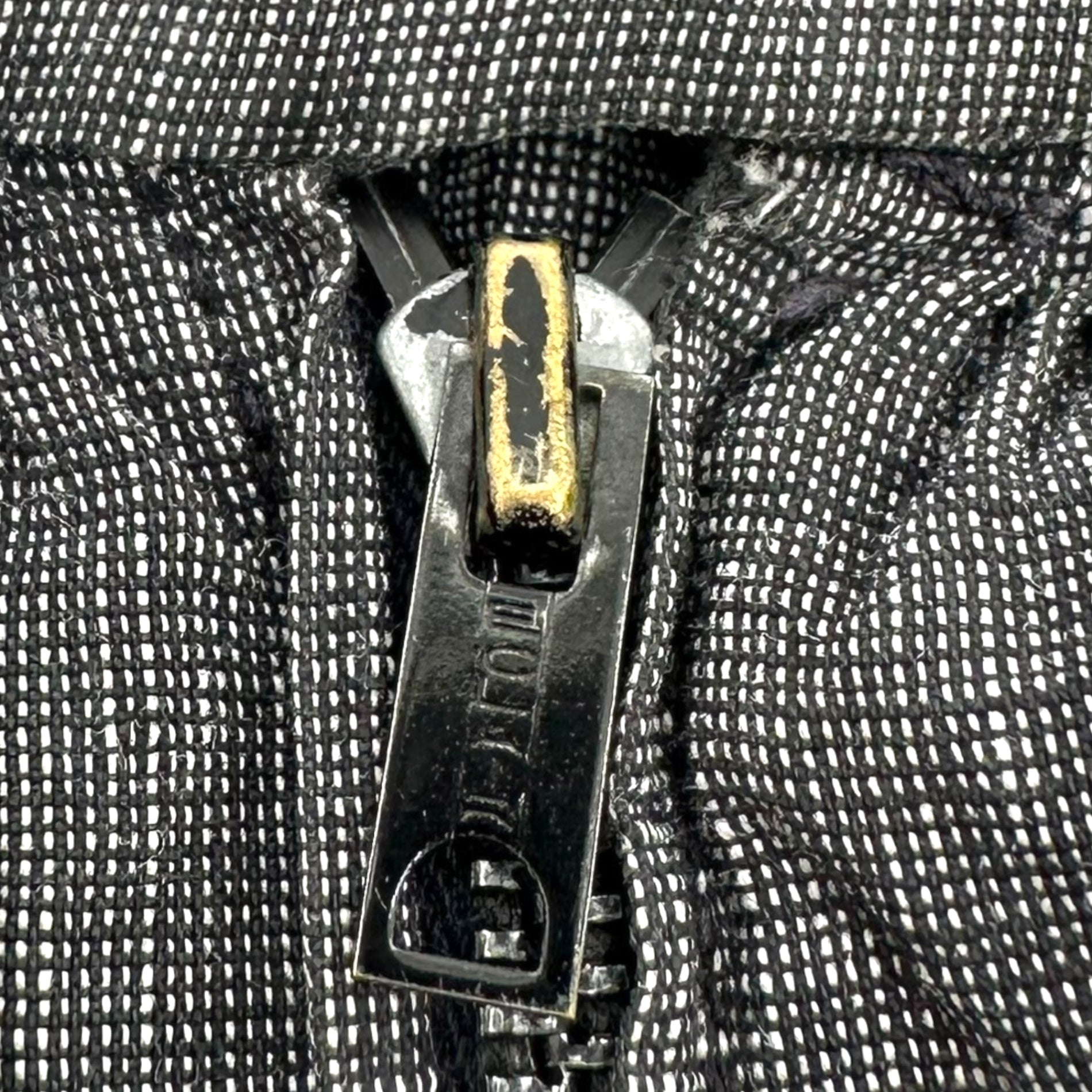 Euro vintage(ヨーロッパヴィンテージ) pokets_front two pokets tacked skirt フロントポケット付きタックデニムスカート 表記無し(S～M程度) ブルーグレー