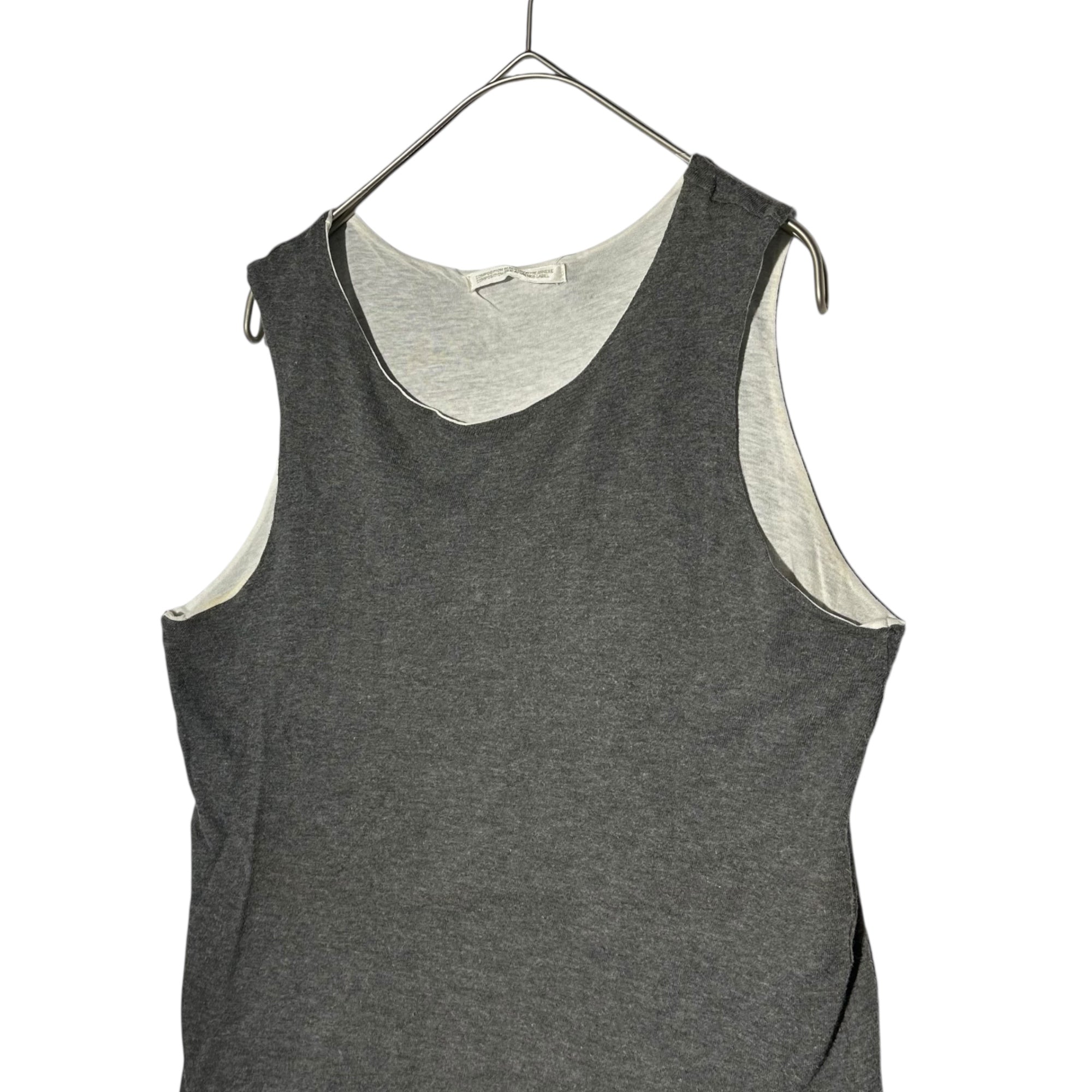 Y's(ワイズ)  Sleeveless top ノースリーブ カットソー YE-T64-862 3(L程度) グレー