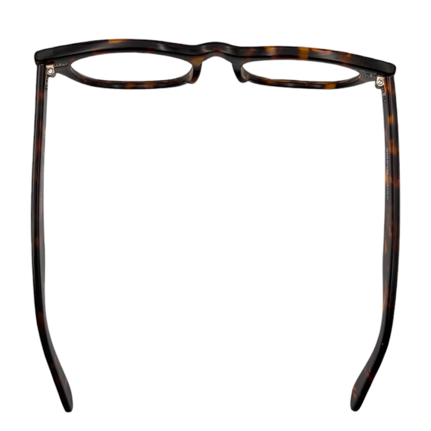 SHURON(シュロン) USA made SIDEWINDER サイドワインダー 鼈甲 5 3/4 50□20 ブラック ウェリントン 眼鏡 メガネ サングラス