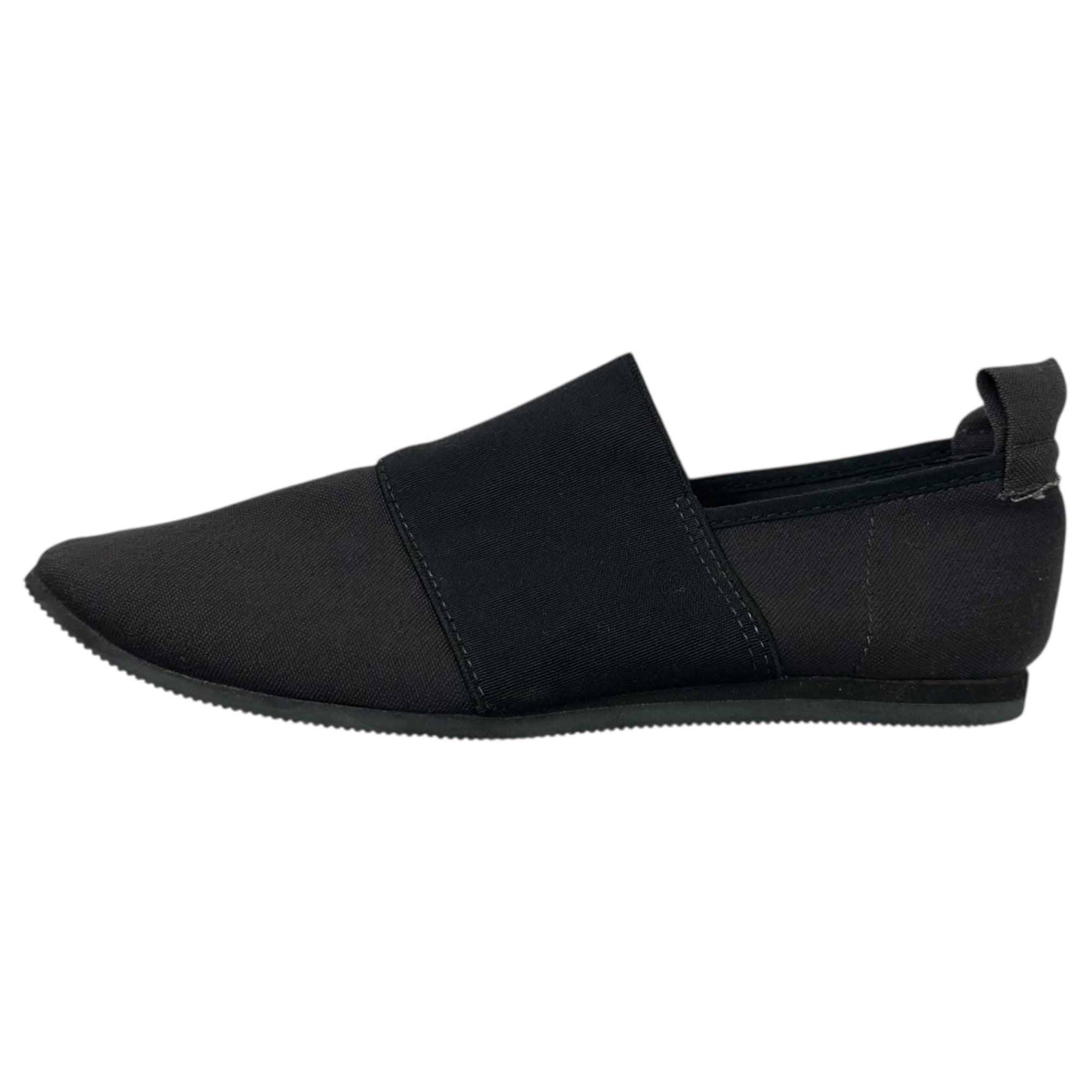 Y's(ワイズ) 90's Center Gore Canvas Slip-On センターゴア キャンバス スリッポン S(22.5cm程度) ブラック 90年代 ヴィンテージ アーカイブ シューズ スニーカー