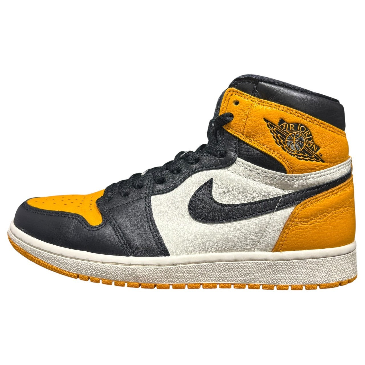 NIKE(ナイキ) Air Jordan 1 Retro High OG "Taxi" エアジョーダンワン レトロ ハイ スニーカー 555088-711 27.0cm イエロー×ブラック