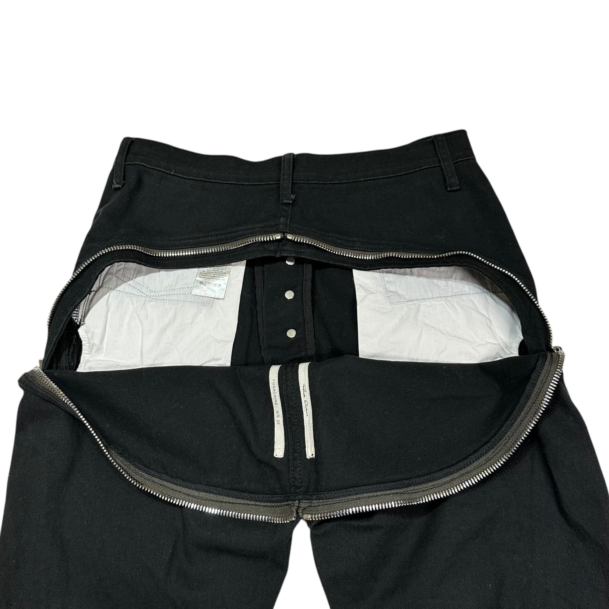 Rick Owens(リックオウエンス) 22SS BOLAN BANANA JEANS BLACK ボラン バナナ ジーンズ RR01B1303-HDDL 30 ブラック