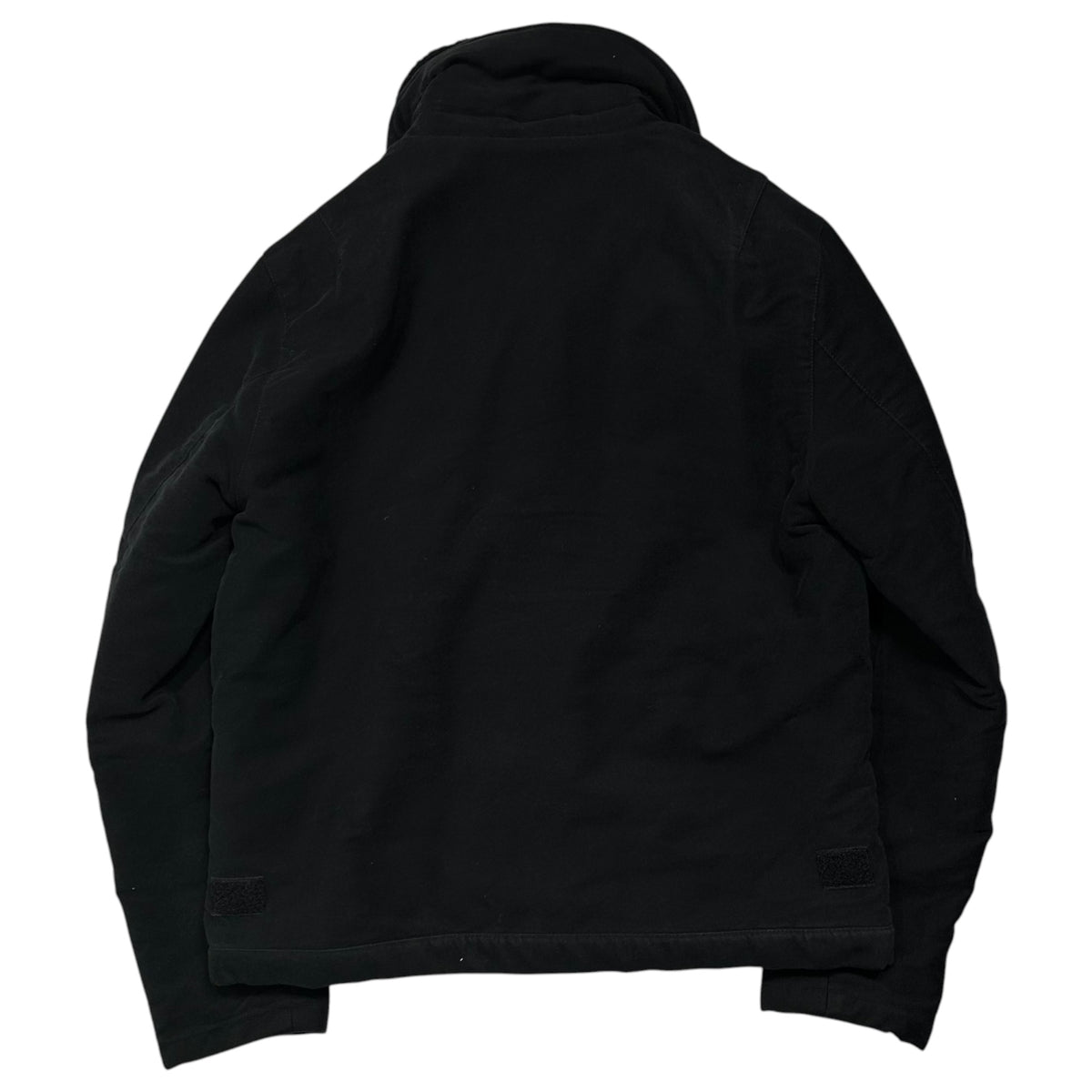 A BATHING APE(アベイシングエイプ) Shearling collar flight jacket 襟ボア フライト ジャケット L ブラック