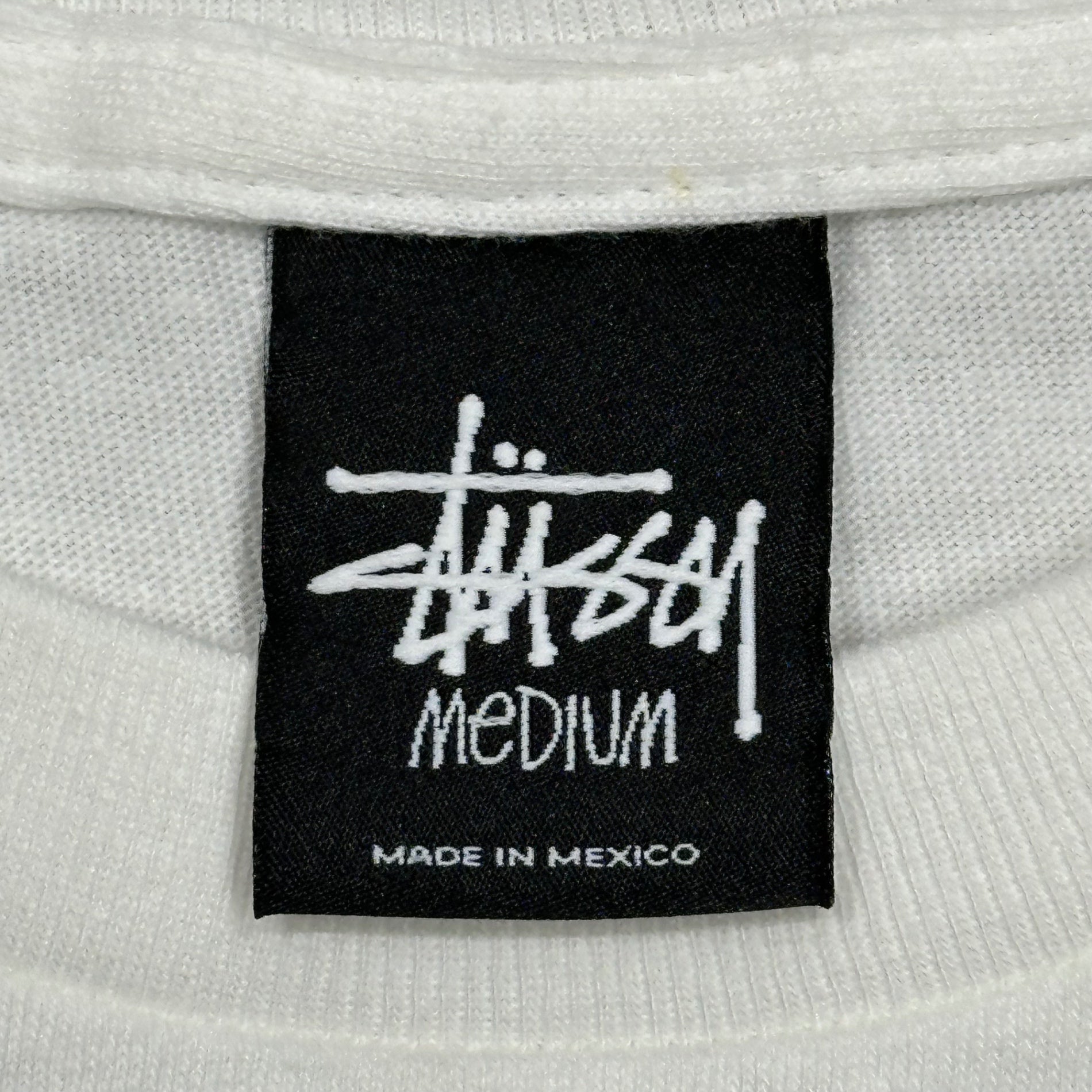 STUSSY×A BATHING APE(ステューシー×アベイシングエイプ) 2010’s 30th Anniversary Tee 30周年記念 Tシャツ M ホワイト ロゴ