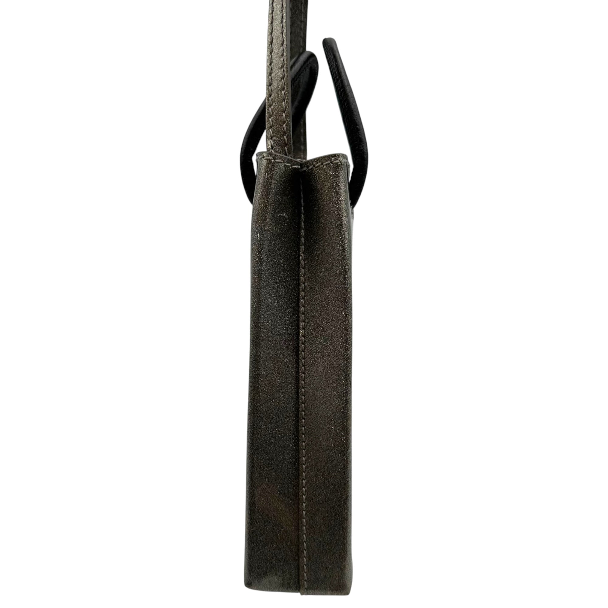 BALENCIAGA(バレンシアガ) Shopping North South フォンホルダー バッグ 535269 シルバー ショルダー