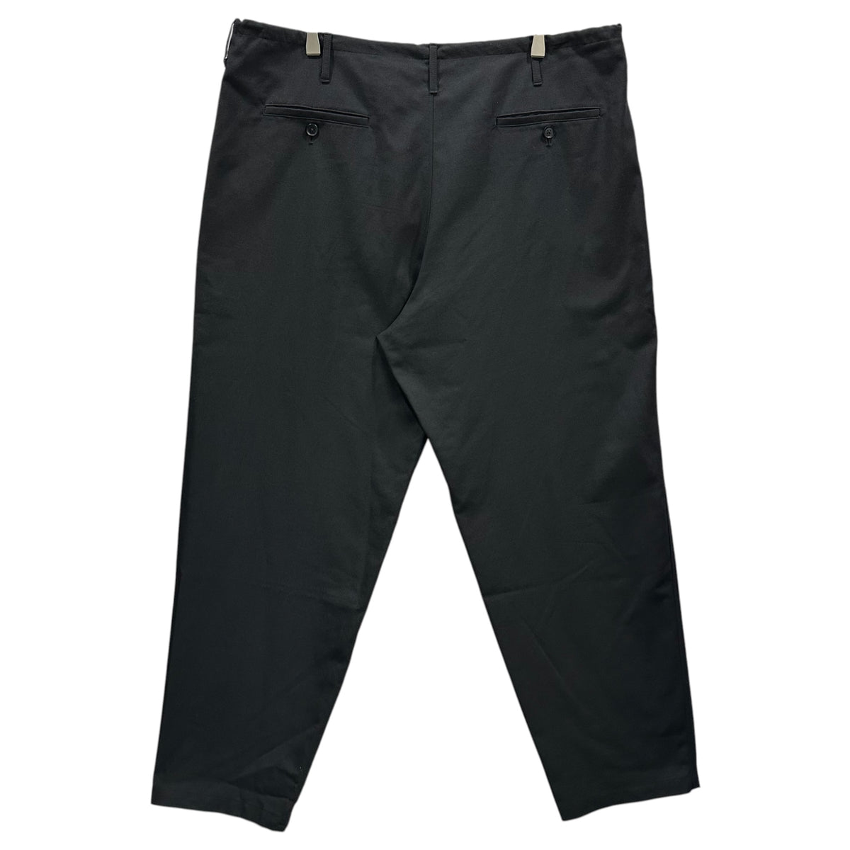 Ground Y(グラウンドワイ) Gaberdine Weist Cord Pants ギャバジン ウエスト コード パンツ GA-P12-100 3 ブラック