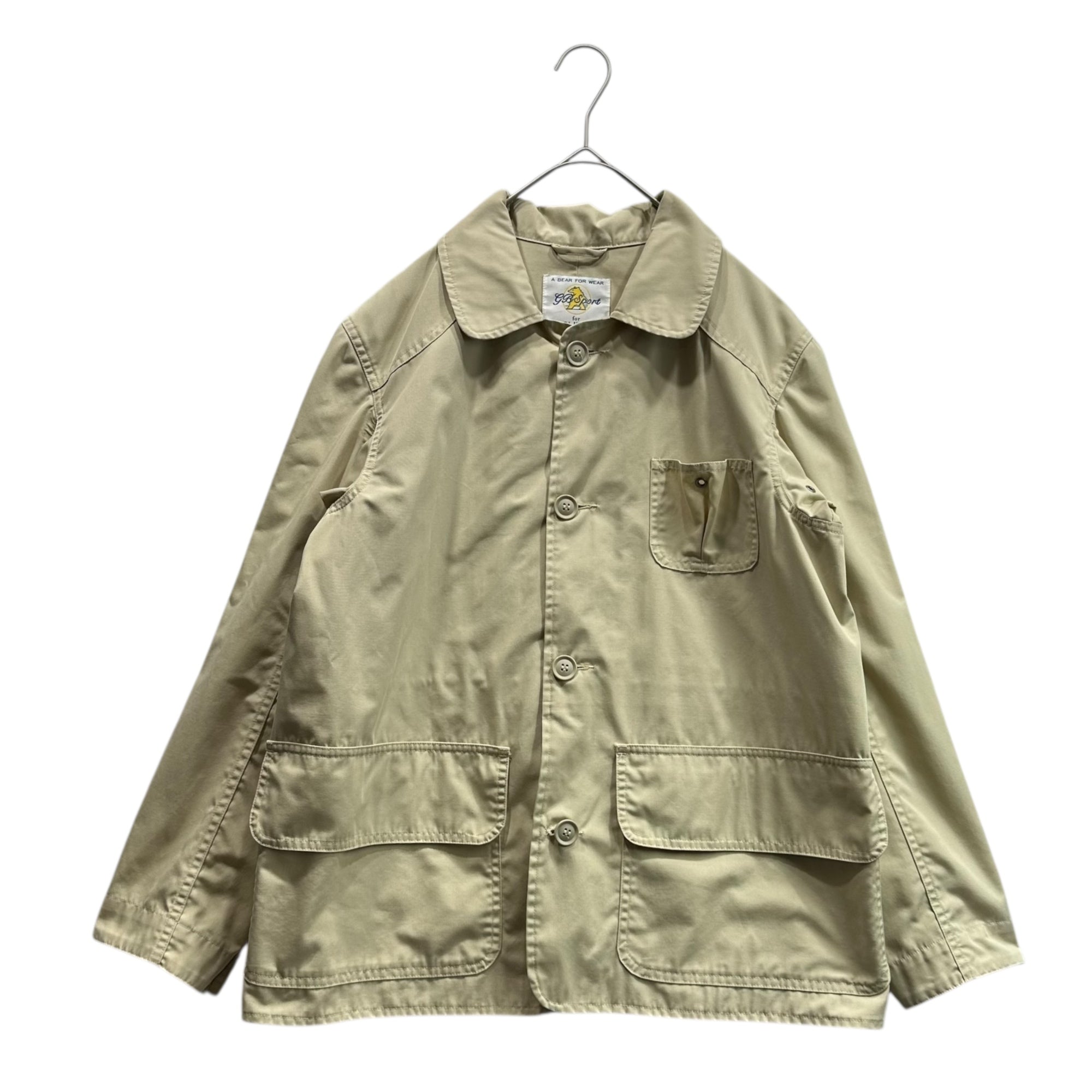 GBSPORT for SHIPS(ジービースポーツ × シップス) Cotton L/S Work Jacket コットン 長袖 ワークジャケット S ベージュ