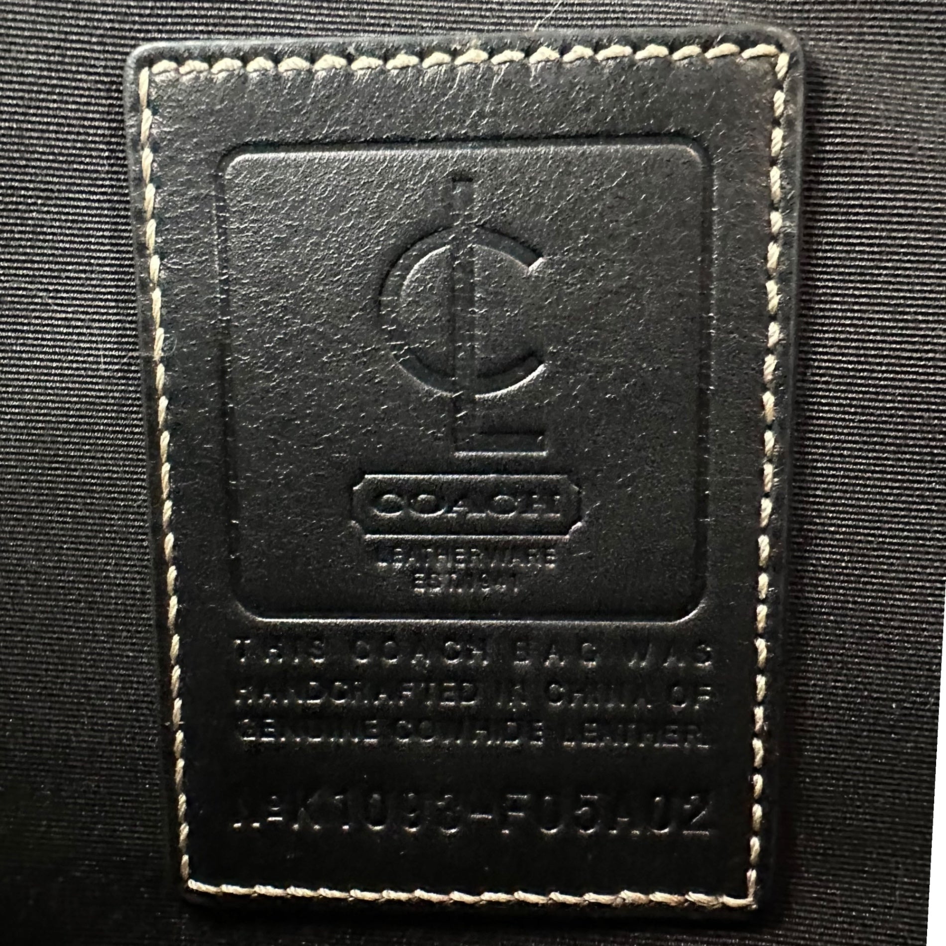 COACH(コーチ) Atlantic Map Messenger Leather Shoulder Bag アトランティックマップ メッセンジャー レザー ショルダー バッグ K1093-F05A02 ブラック