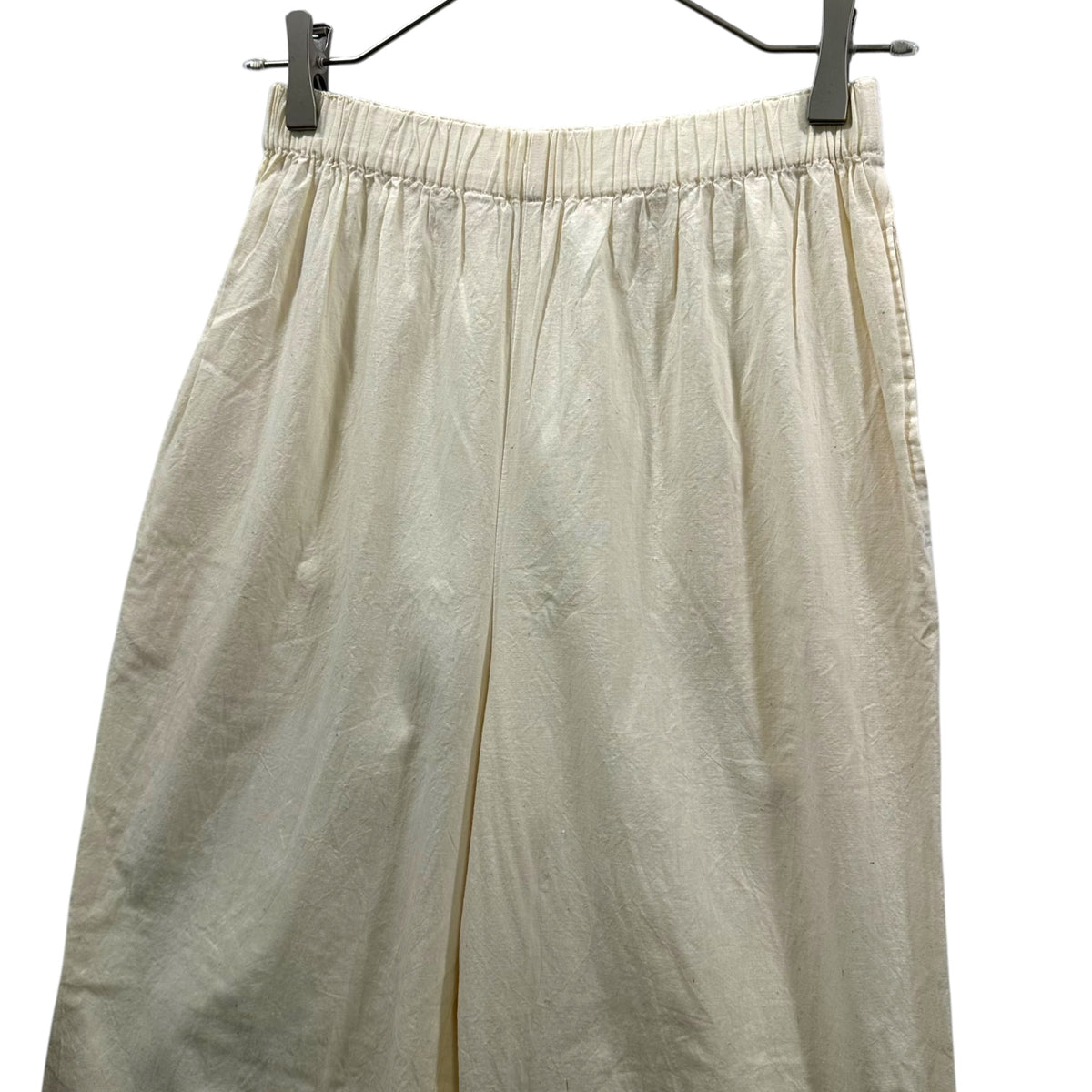 robe de chambre COMME des GARCONS(ローブドシャンブルコムデギャルソン) 1997SS Cotton Easy Wide Pants コットン イージー ワイド パンツ RP-100020 FREE アイボリー AD1996 90s アーカイブ 男性着用可能