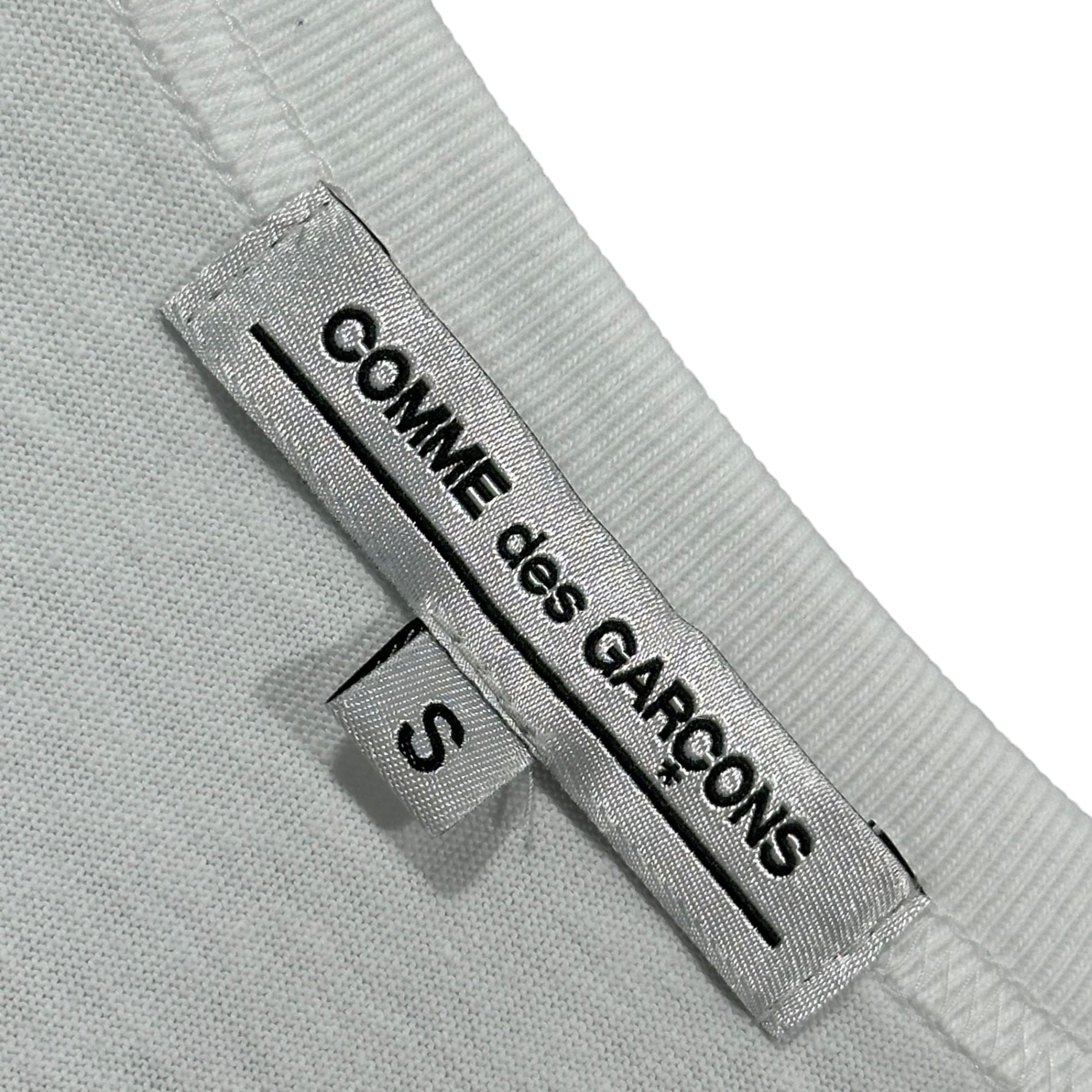 COMME des GARCONS(コムデギャルソン) 2022AW Kyoto Store Exclusive Back-Print T-Shirt 京都店 限定 バックプリント Tシャツ OJ-T002 S ホワイト×ブラック AD2022 Adam Pendleton