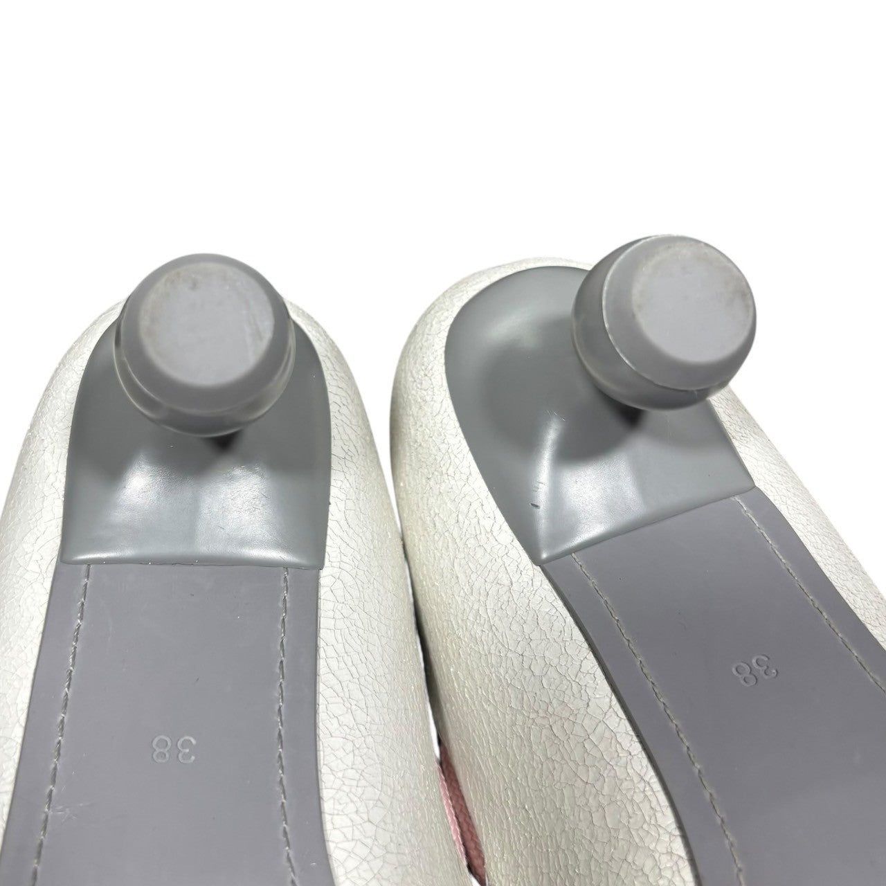 GRAPE(グレープ) PLATFORM PUMPS プラットフォーム パンプス 38(24.0cm) ライトグレー