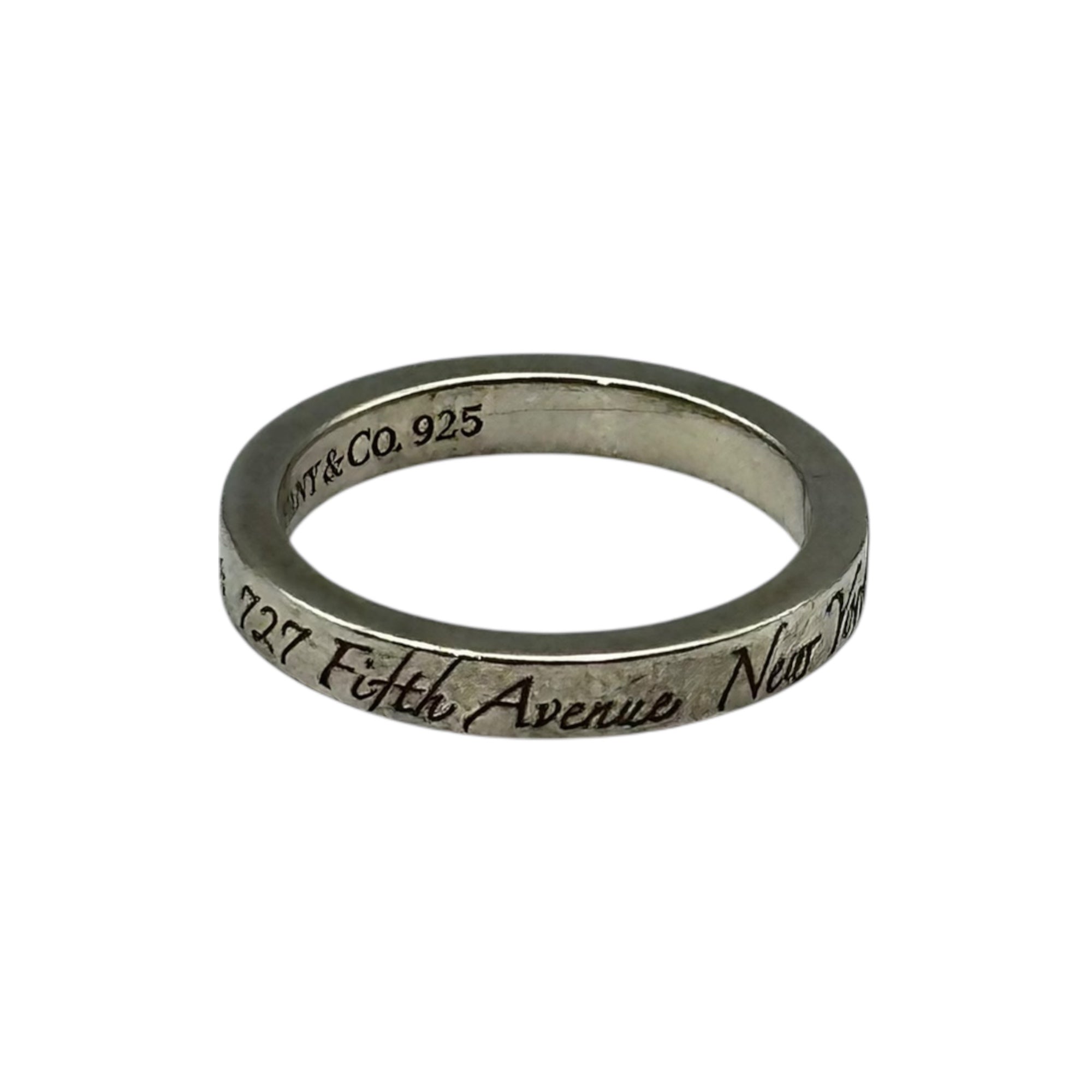 Tiffany&Co リング9号 TIFFANY & CO.(ティファニー) Notes Narrow Ring 