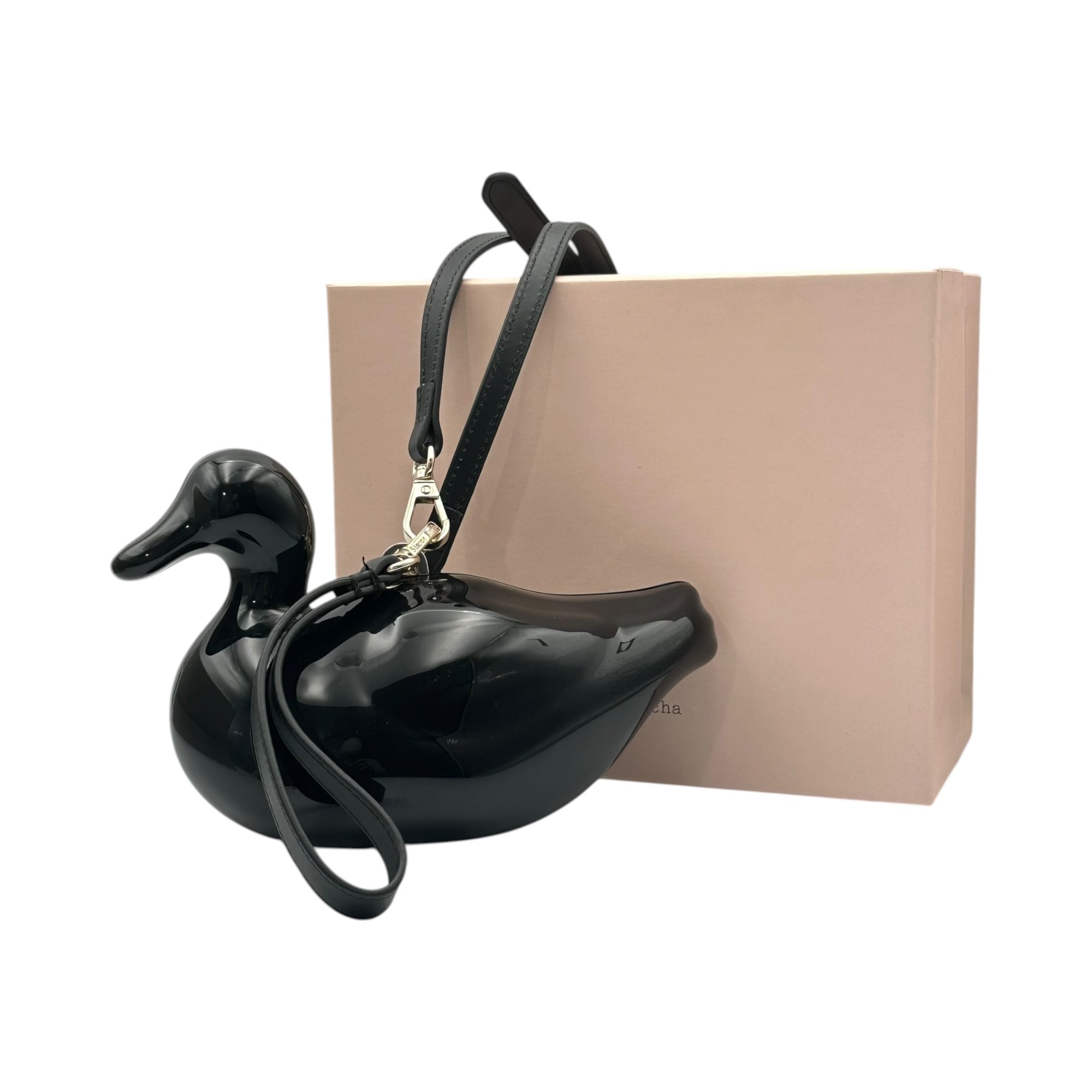 Simone Rocha(シモーンロシャ) Black Perspex Duck bag ダック バッグ