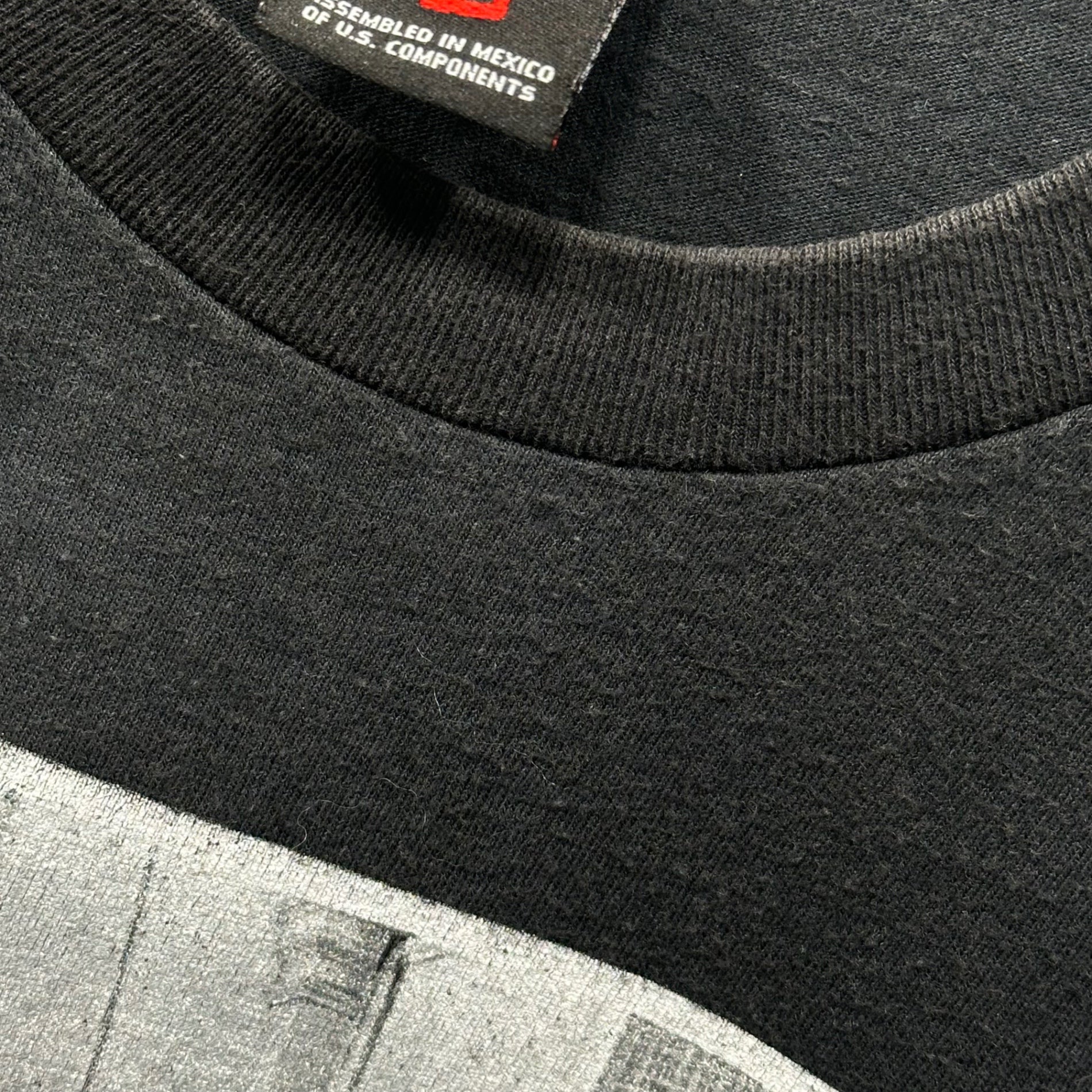 STUSSY(ステューシー) 00's ”X Josh Cheuse” photo print tee ジョシュ チーズ フォトプリント Tシャツ L ブラック OLD