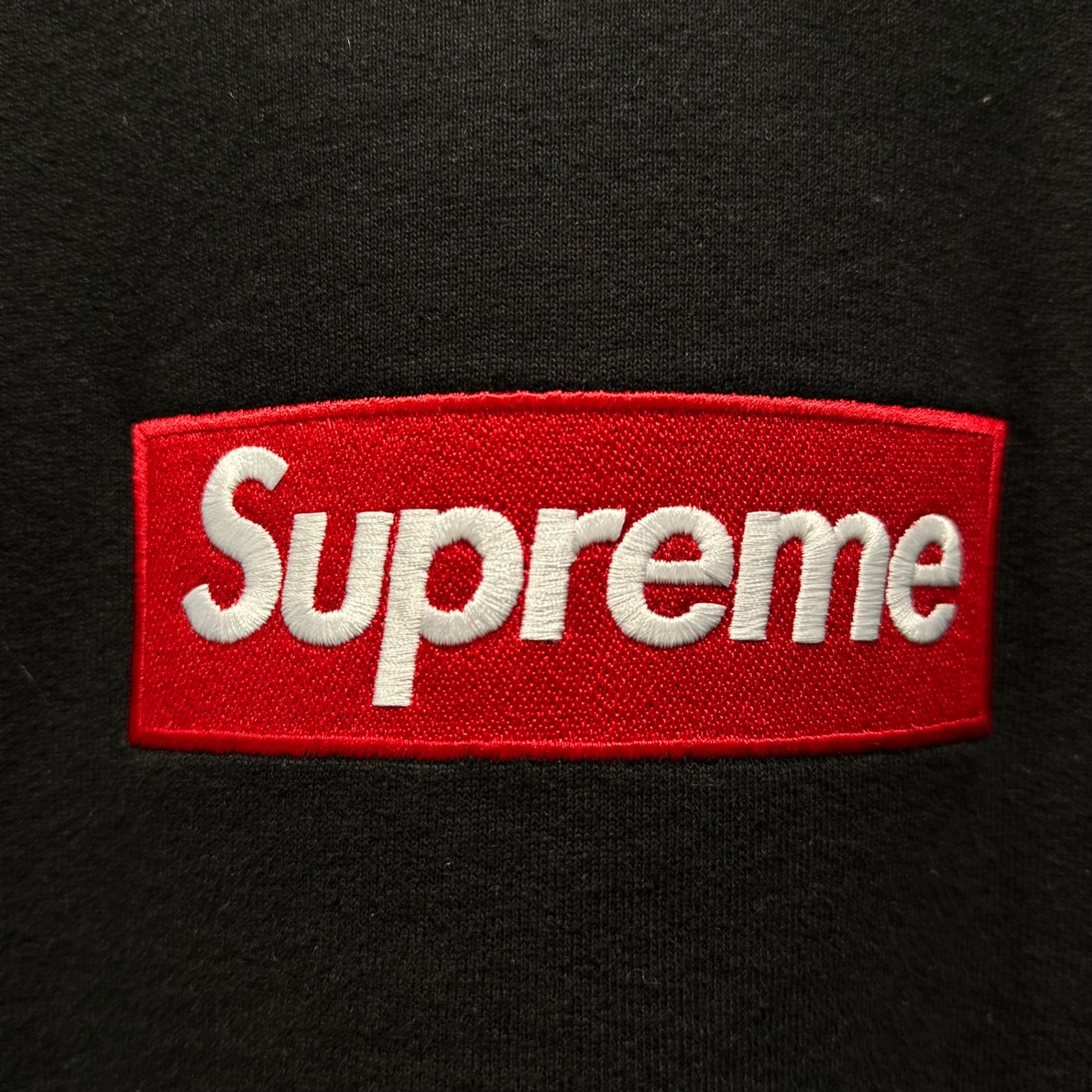 SUPREME(シュプリーム) 22AW Box Logo Crewneck Sweatshirt ボックスロゴ クルーネック スウェット L ブラック×レッド 22FW