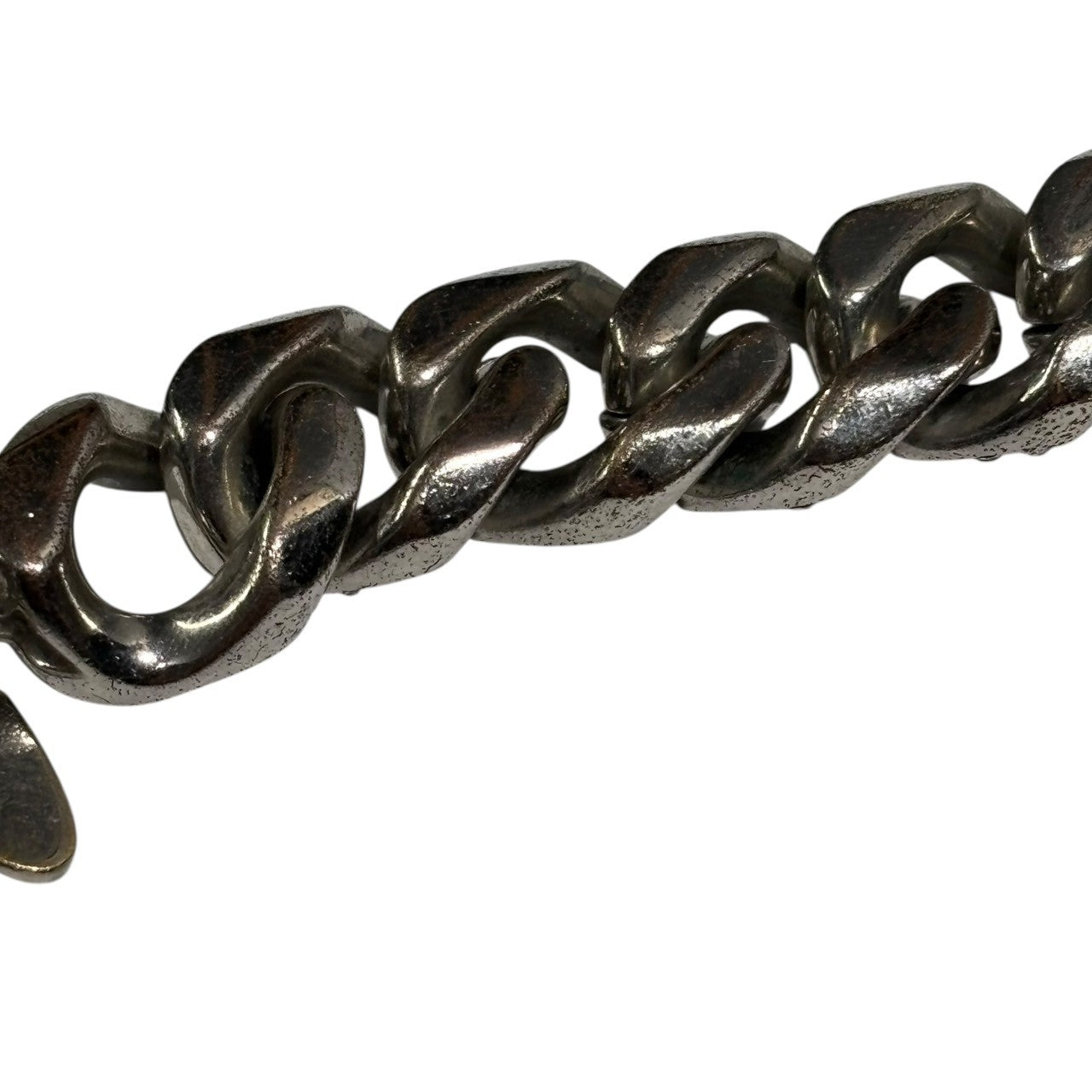 Off-White(オフホワイト) Arrow Chain Necklace With Strass アロー チェーン ネックレス ラインストーン OMOB15BF24MET0017272 シルバー 喜平