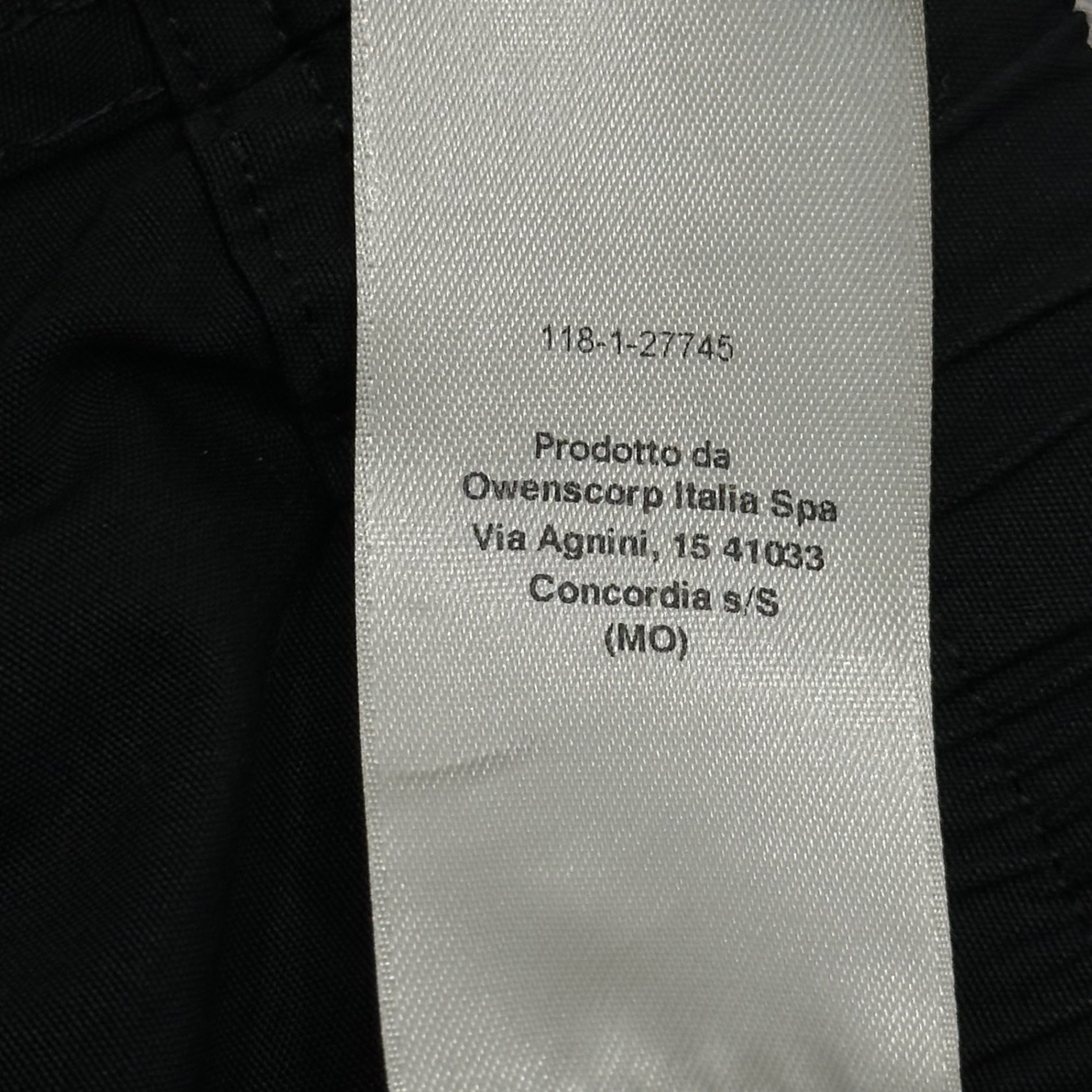 Rick Owens(リックオウエンス) 25SS Cargobelas Pants カーゴベラ パンツ ロング RU01E5339-TE 48 ブラック コットン ストレッチ ポプリン
