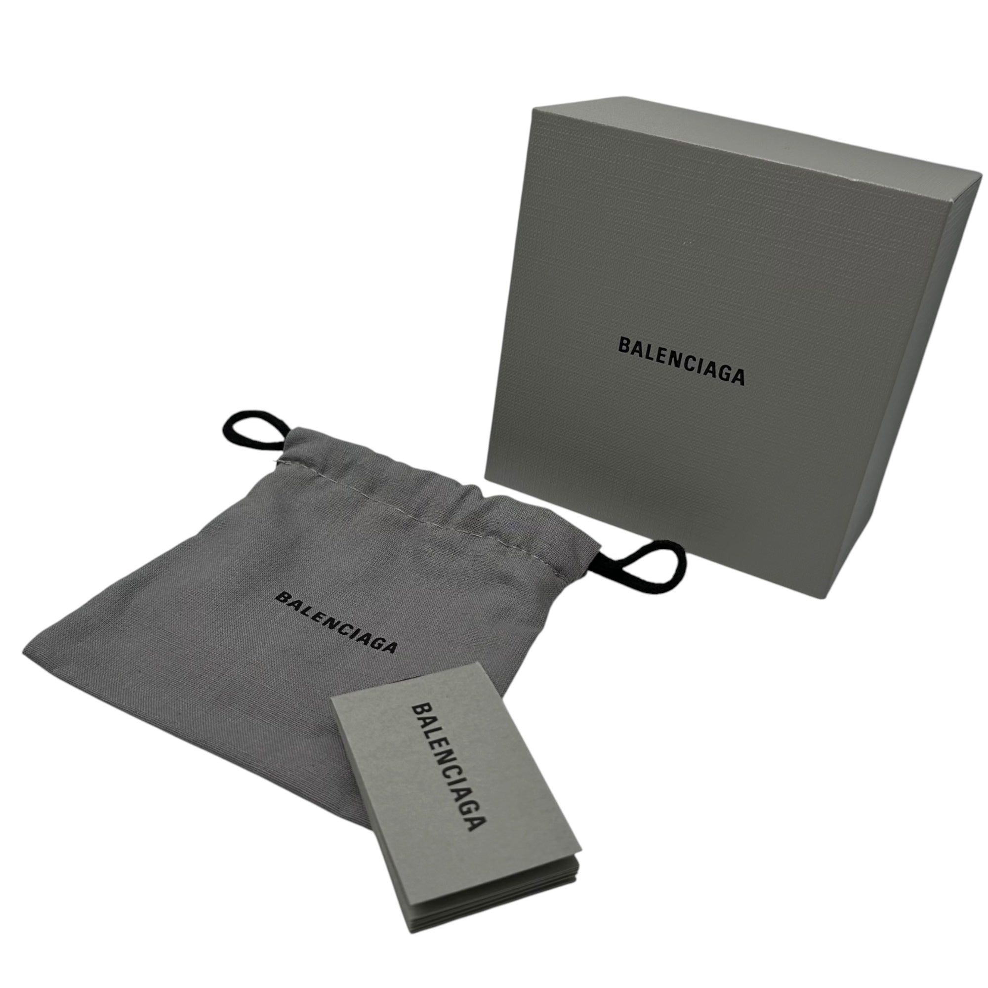 BALENCIAGA(バレンシアガ) BB ICON GOURMETTE BB アイコン グルメット ブレスレット 718493 Ｍ シルバー