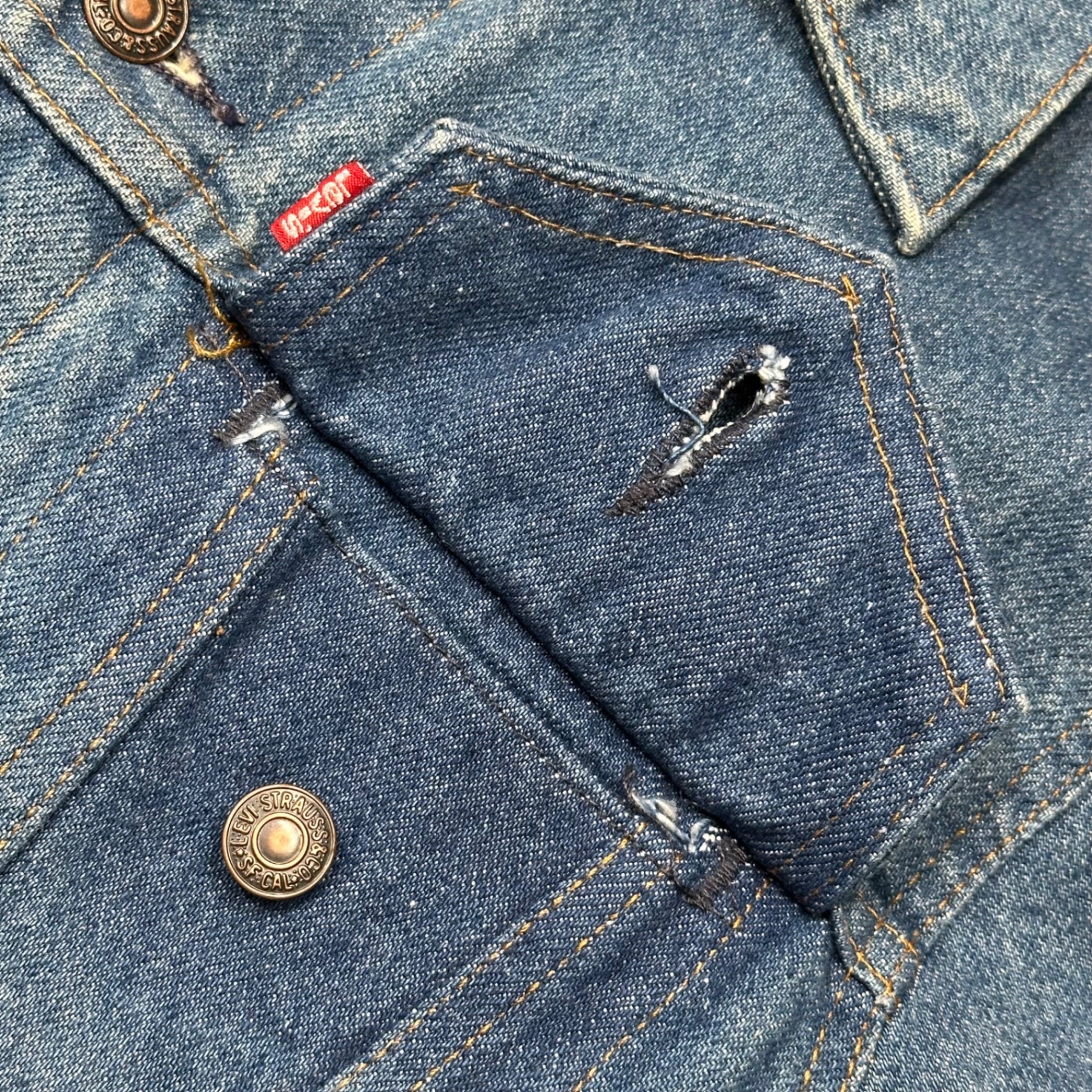 Levi's(リーバイス) 1986's 70506 USA made Denim Jacket デニム ジャケット 70506-0214 40 ライトインディゴ 80's 80年代 ヴィンテージ