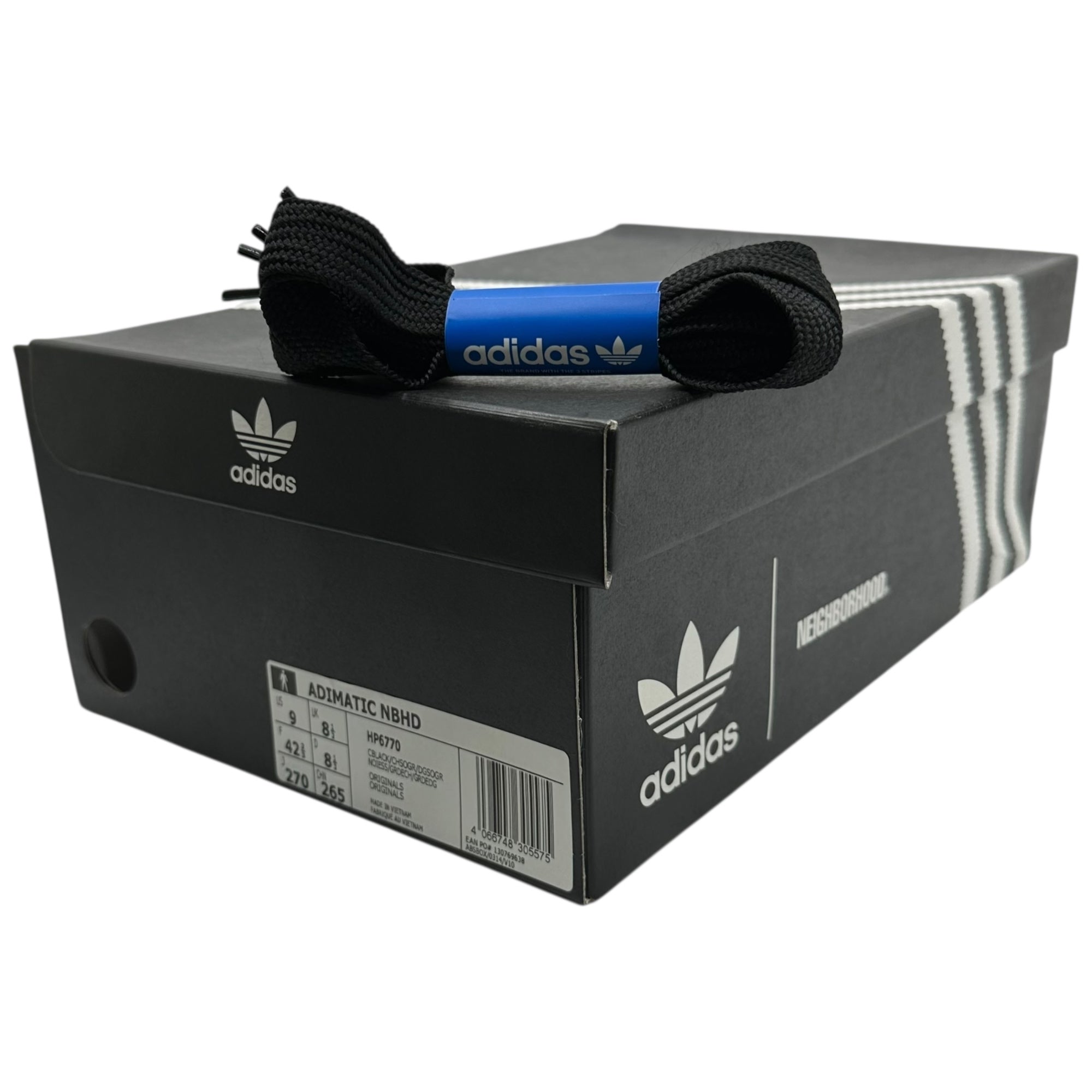 adidas×NEIGHBORHOOD(アディダス×ネイバーフッド) ADIMATIC アディマティック  HP6770 27cm ネイビー×ブラック 別注 コラボ スニーカー