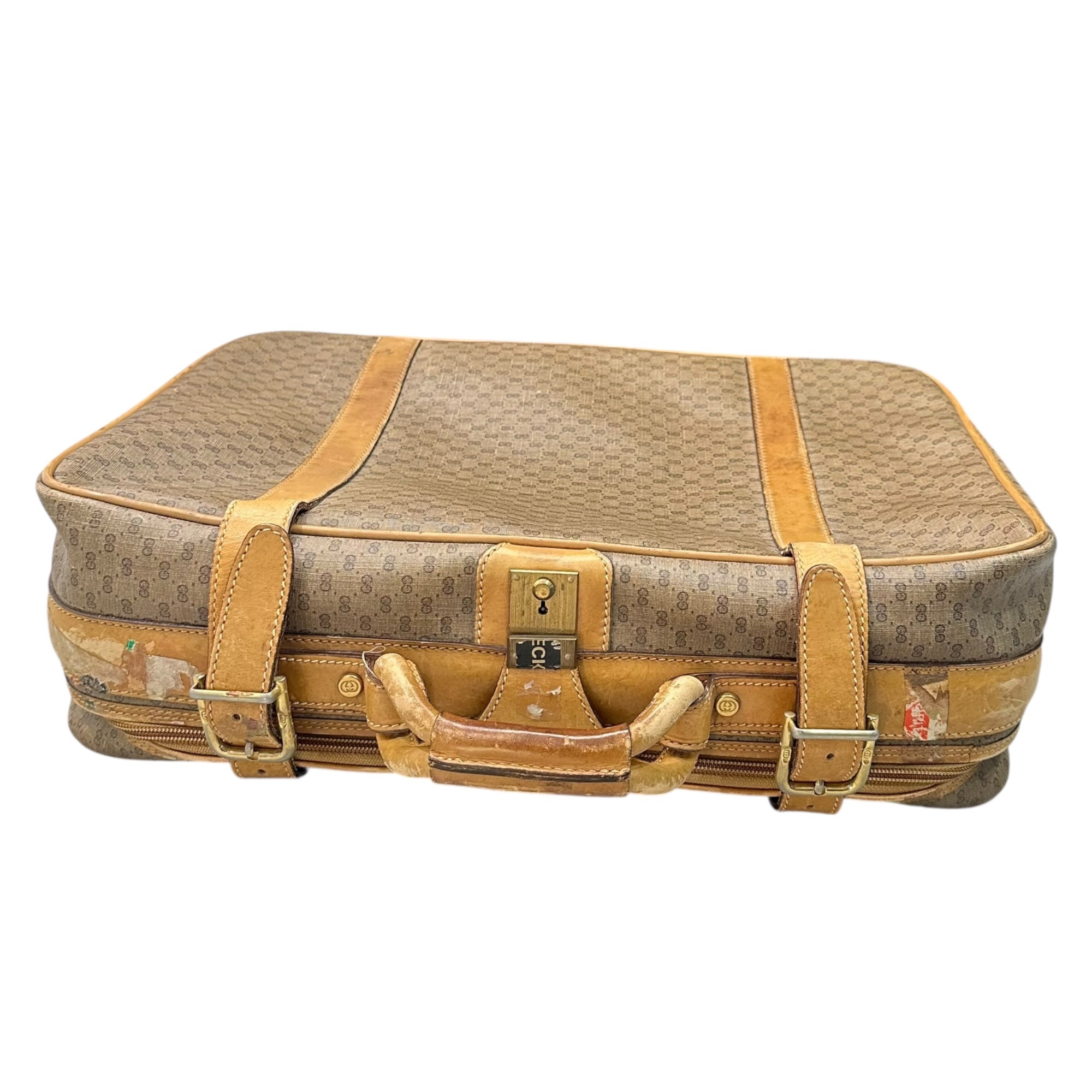 GUCCI(グッチ) 80's Vintage Micro GG Trunk Boston Bag 80年代