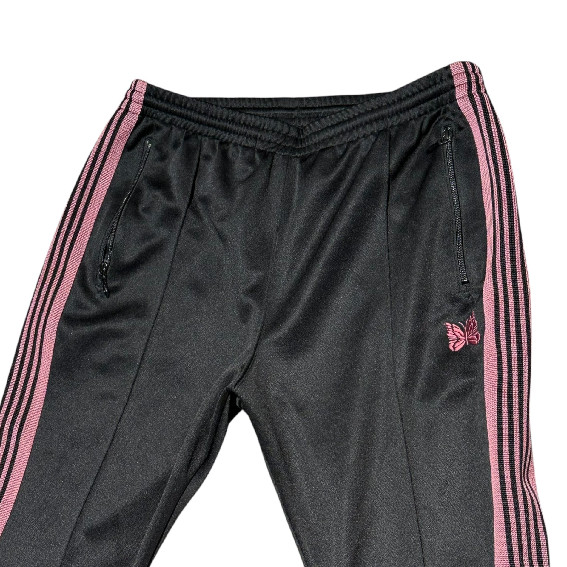 NEEDLES(ニードルズ) 22AW Naro Track Pants ナロー トラック パンツ LQ230 L ブラック×パープル