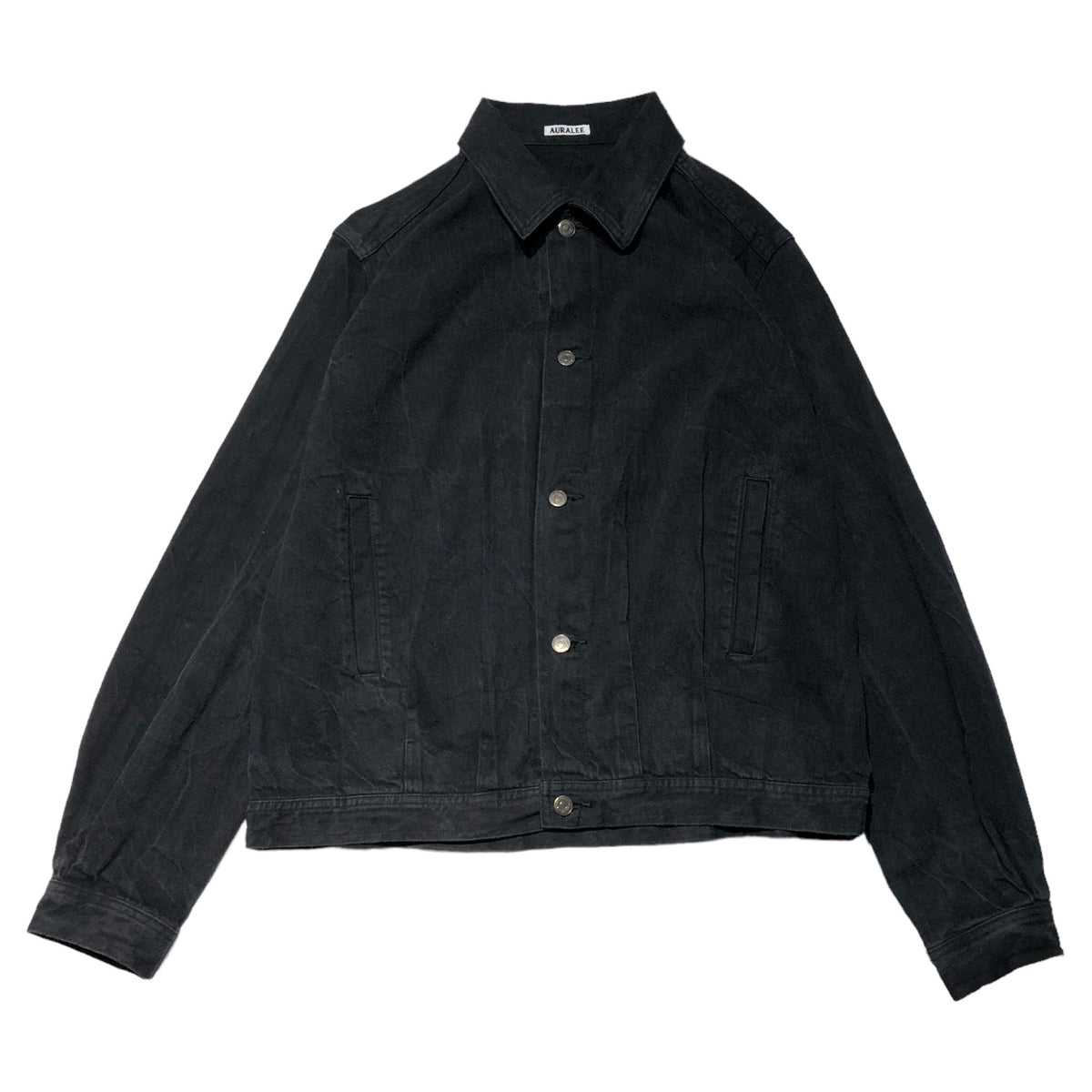 AURALEE(オーラリー) 23SS Selvedge Faded Light Denim Blouson 