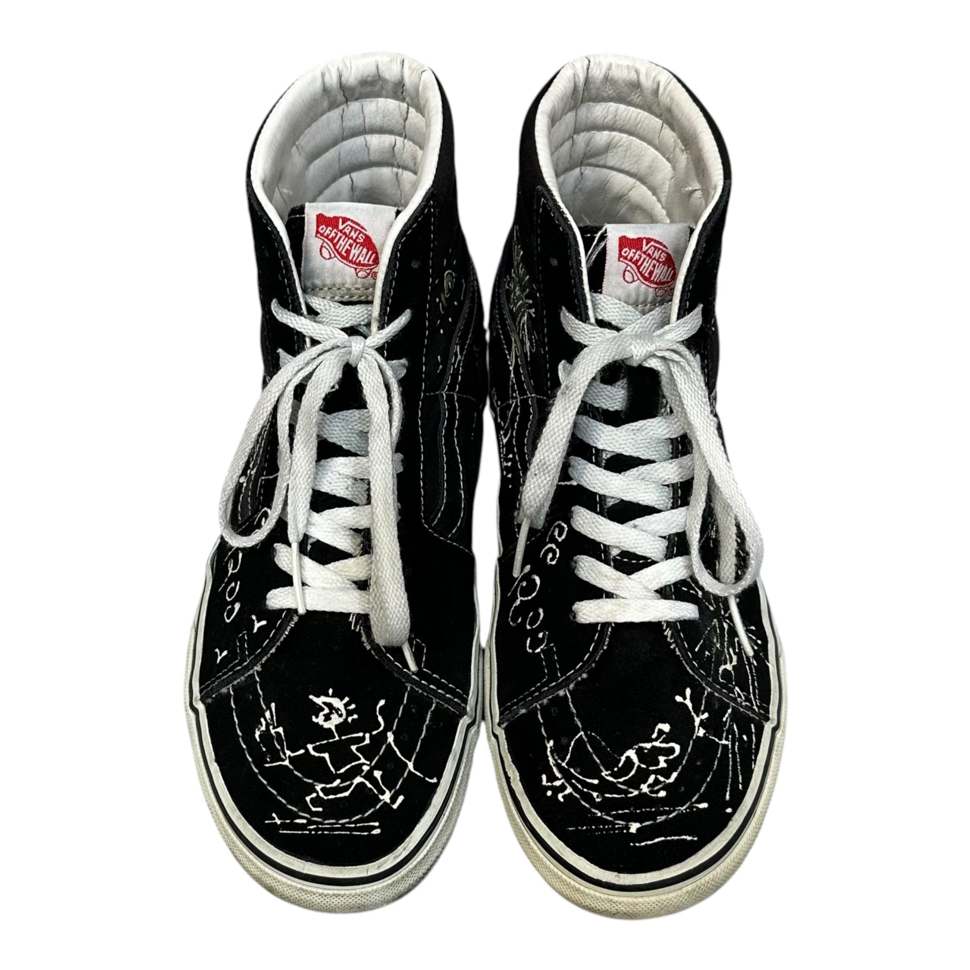 VANS×DOGTOWN(バンズ×ドッグタウン) 2000’s SK8 HI スケート ハイ US 8(26cm) ブラック ハイカット スニーカー