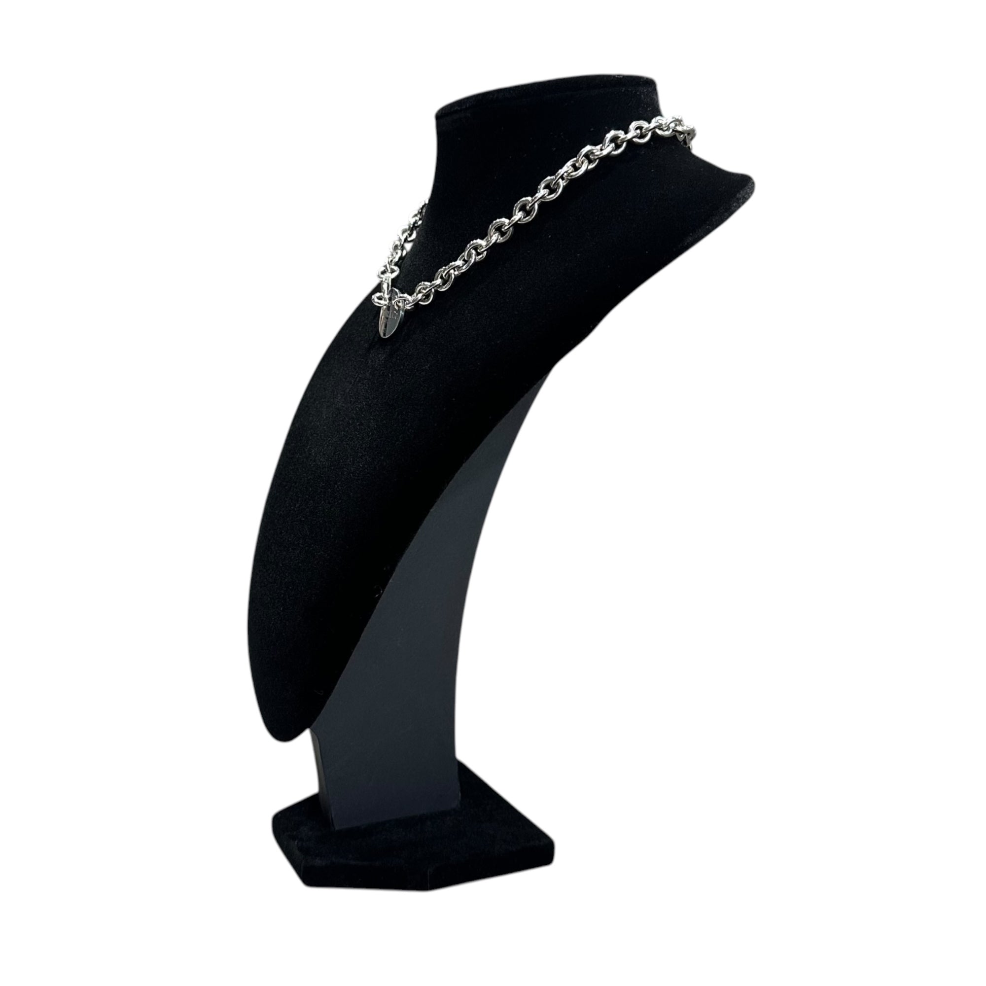 TIFFANY & CO.(ティファニー) Round Return to Chain Necklace ラウンド リターントゥ チェーン ネックレス シルバー シルバー ブレスレットとして併用可能