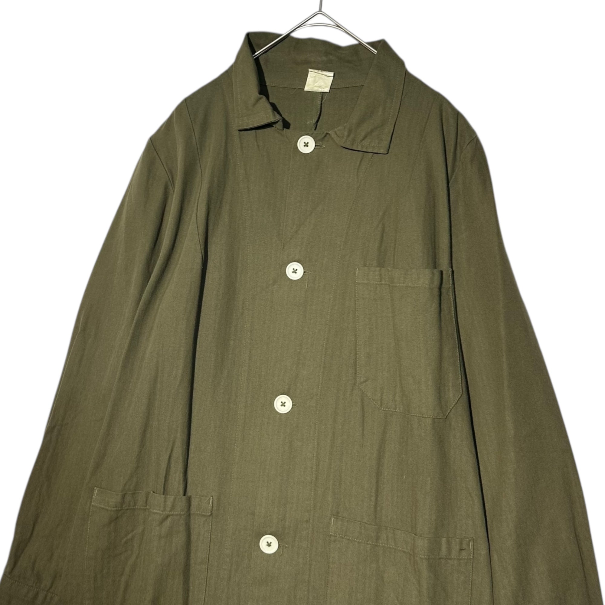 vintage(ヴィンテージ) euromilitary czech army work coat ユーロミリタリー チェコ軍ワークコート カーキ