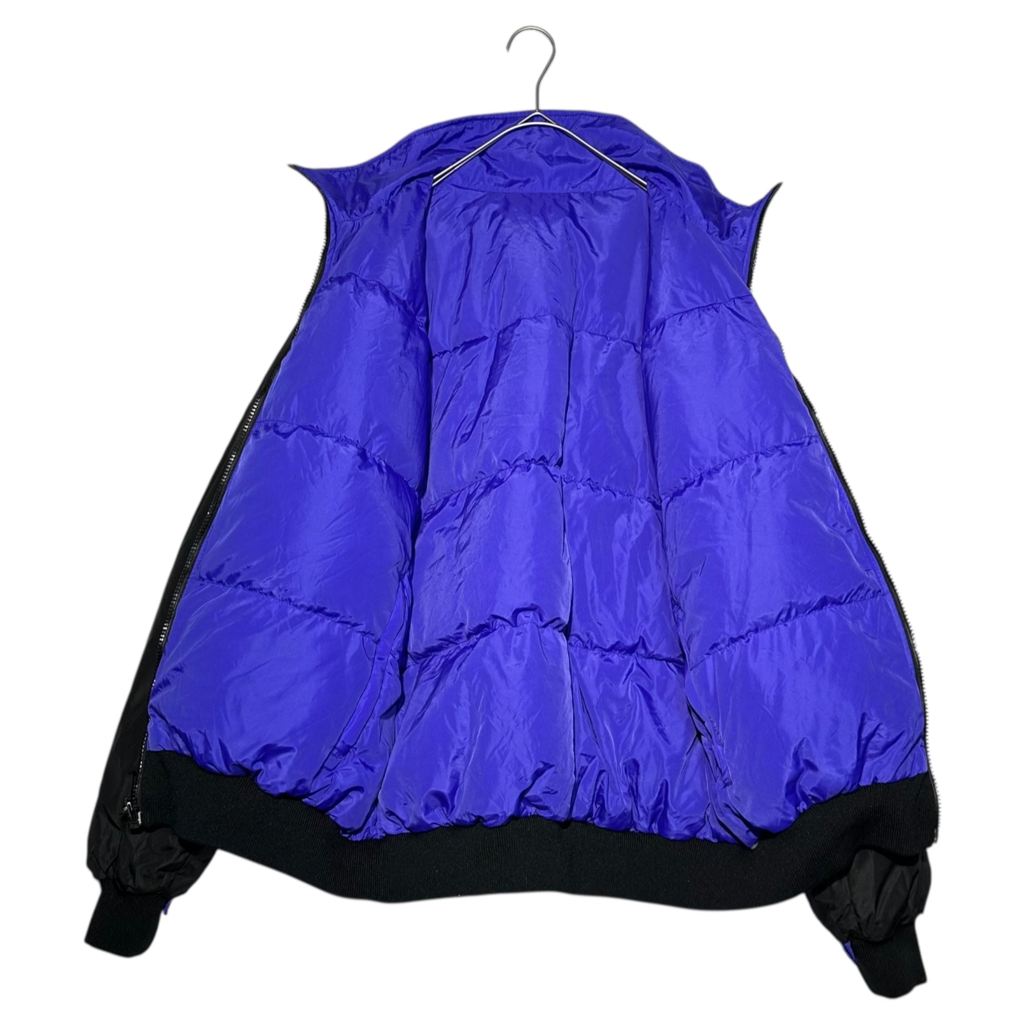 Columbia(コロンビア) 80's Reversible Down Jacket リバーシブル ダウン ジャケット SM 5420 L ブラック×パープル ヴィンテージ 古着
