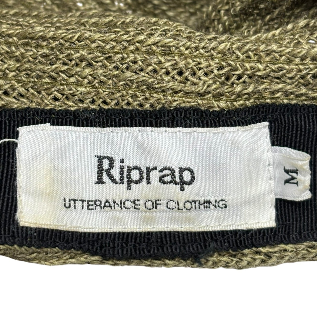 RIPRAP(リップラップ) BRAID WATCH CAP ブレードワッチキャップ ハット M カーキ 帽子