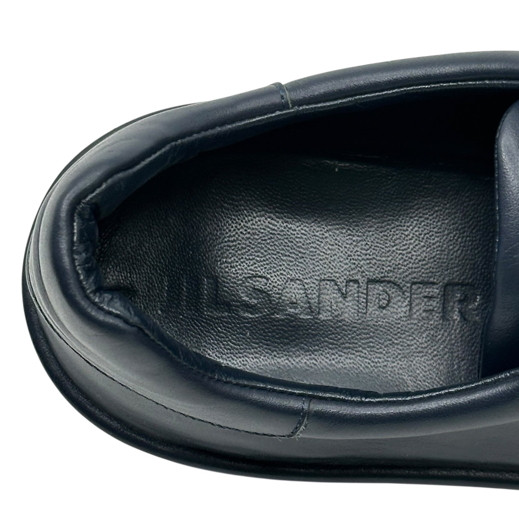 JIL SANDER(ジルサンダー) Leather Low-Cut Sneakers レザー