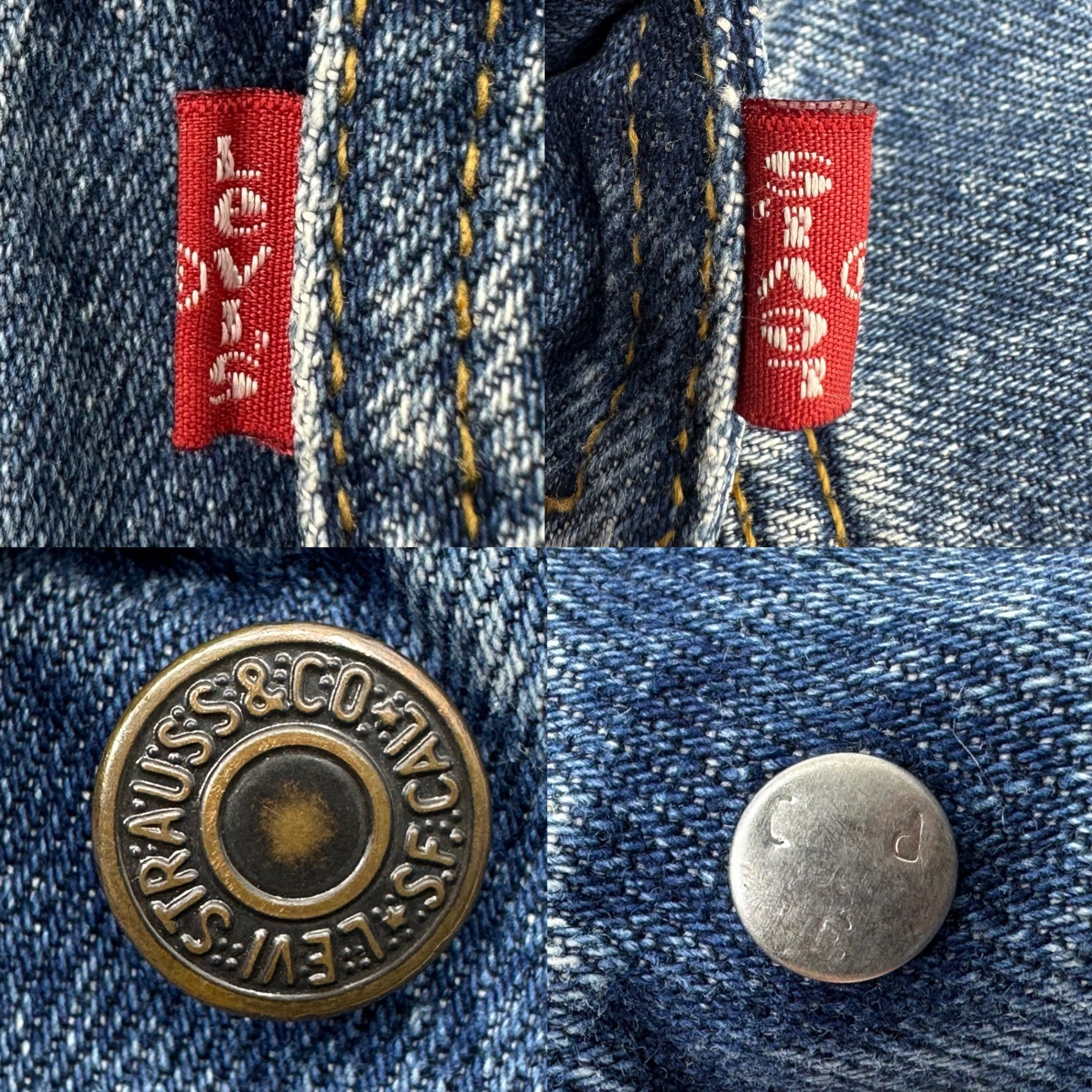 Levi's(リーバイス) 90's EURO made Denim Tracker Jacket ユーロ製 デニム トラッカー ジャケット 70503-02 M インディゴ 90年代 ポルトガル製