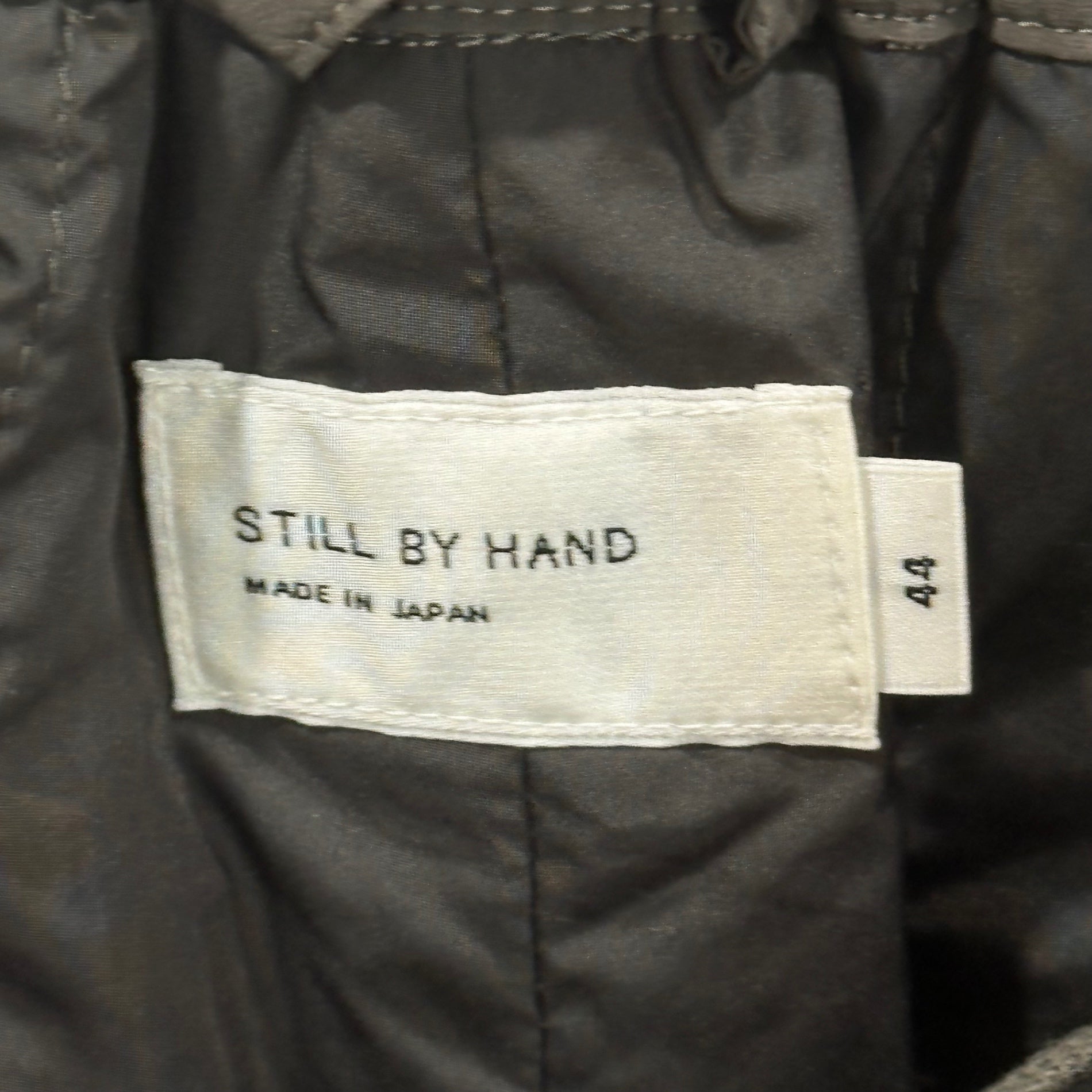 STILL BY HAND(スティルバイハンド) 25AW Padded easy pants 中綿 イージー パンツ PT01254 44(S) チャコールブラウン