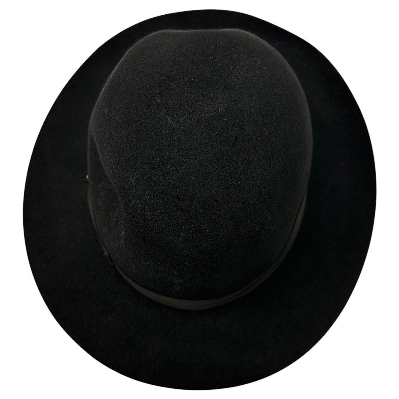 Borsalino(ボルサリーノ) Wool Medium Fold Over Hat 中折れ ハット ブラック ウール 帽子