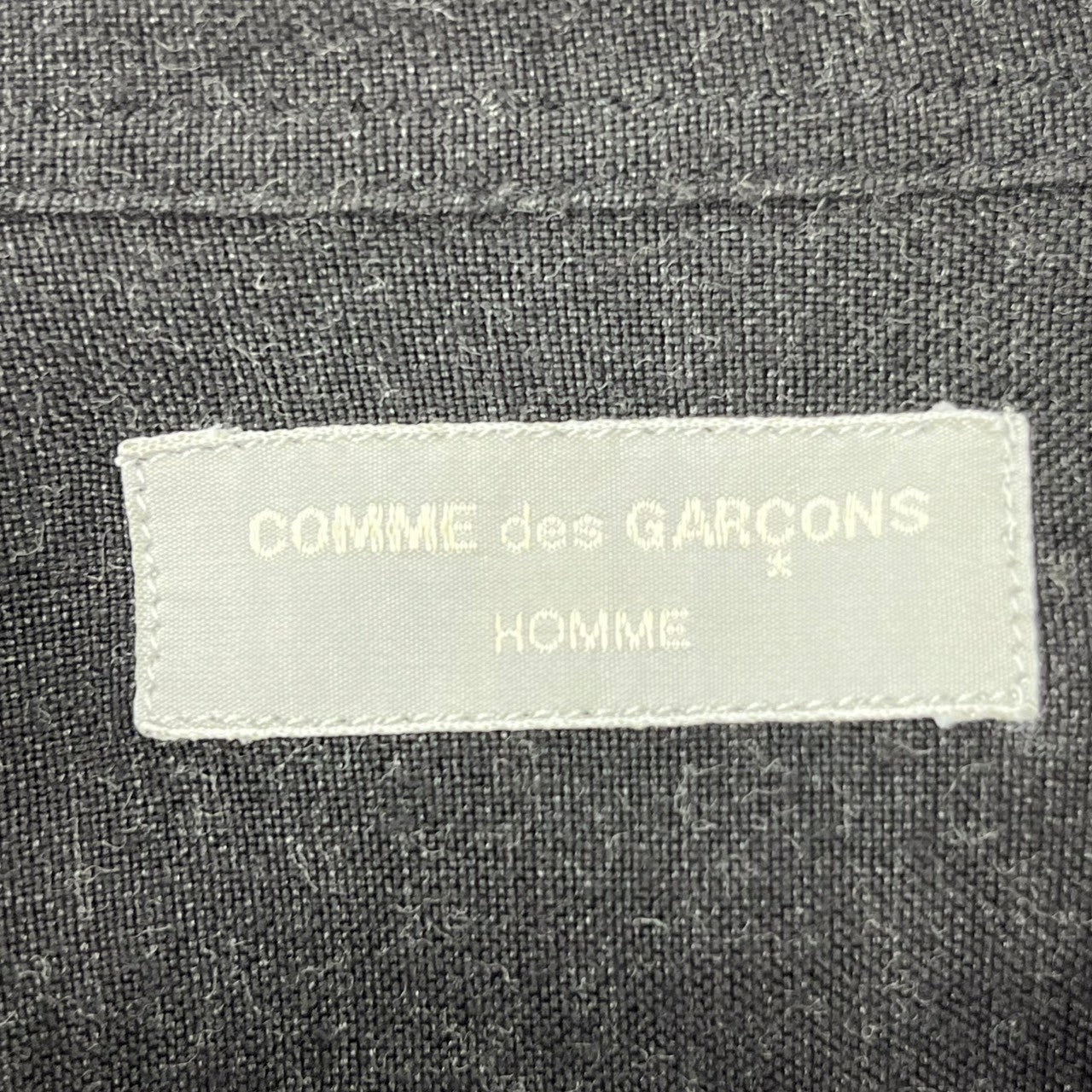 COMME des GARCONS HOMME(コムデギャルソンオム) 80's vintage oversized rayon shirt ヴィンテージ オーバーサイズ レーヨン シャツ 川久保玲 本人期 HB-080170 FREE ブラック