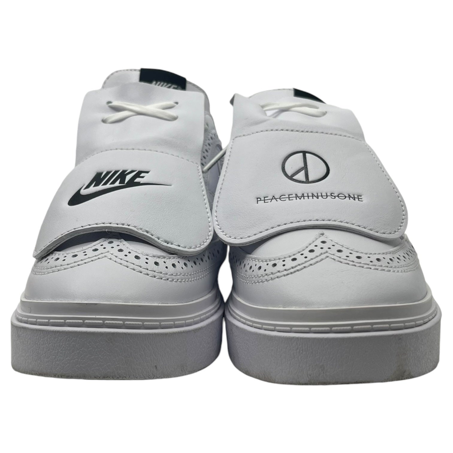 NIKE×PEACEMINUSONE(ナイキ×パラノイズ) PEACEMINUSONE × Nike Kwondo1 "White" / G-DRAGON エアフォースワン DH2482-100 27.5cm ホワイト スニーカー コラボ