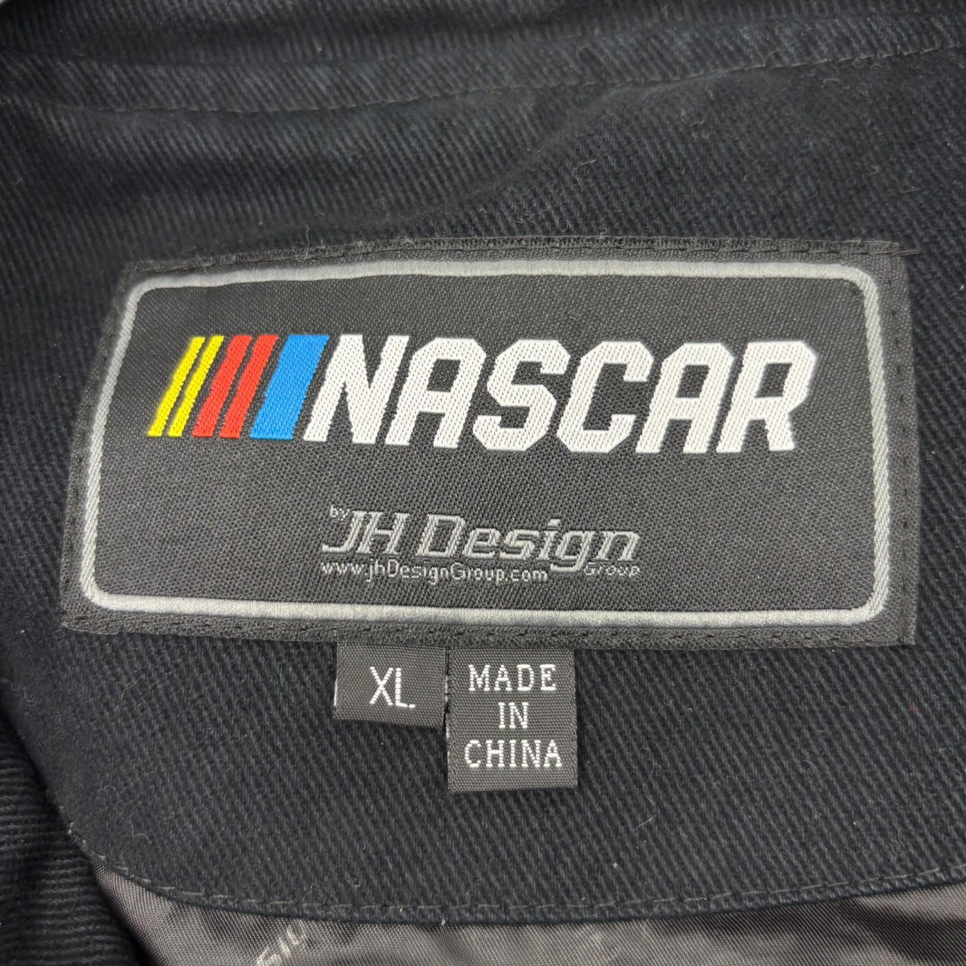 NASCAR(ナスカー) 2021 JH Design DISCOUNT TIRE RACING JACKET レーシング ジャケット XL ブラック