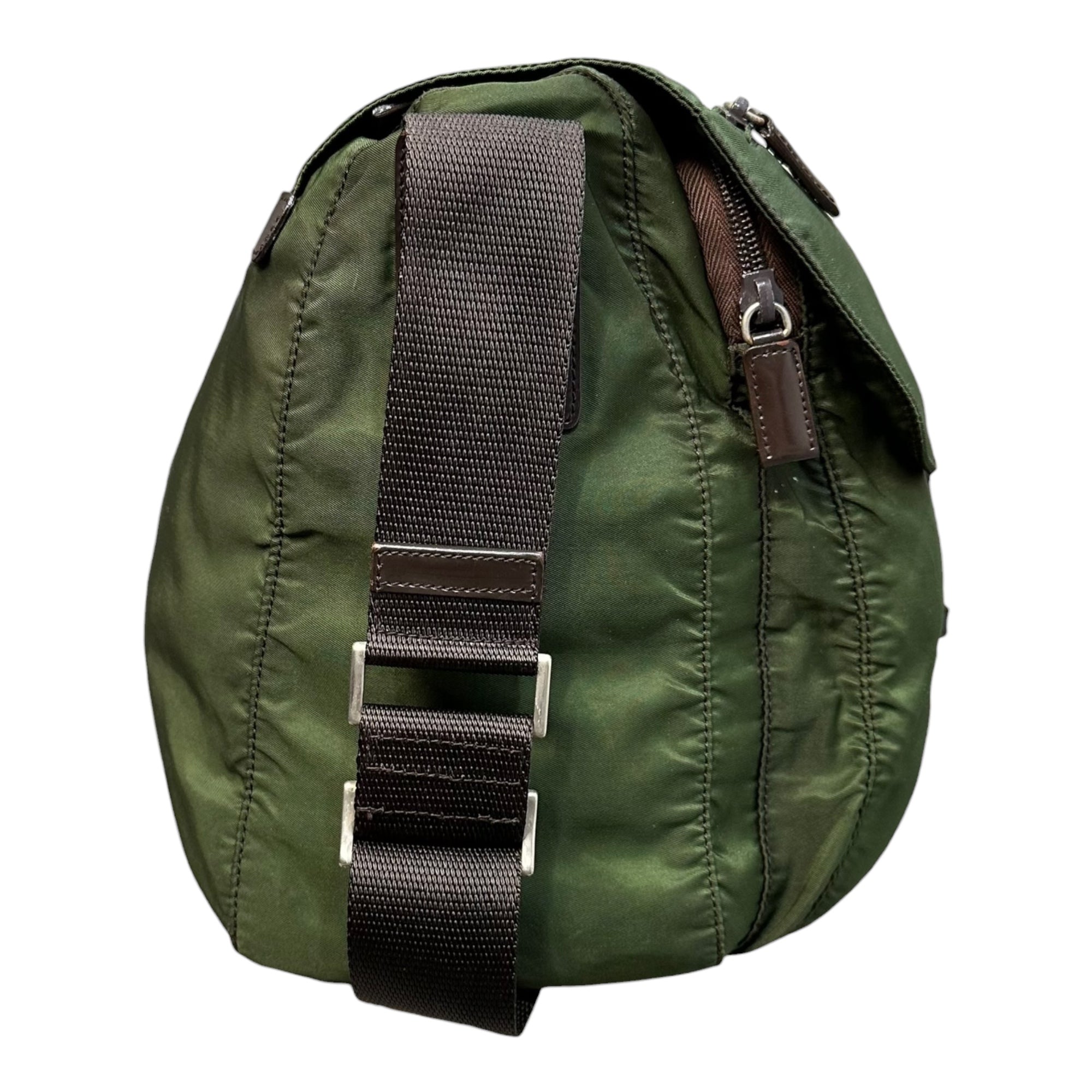 PRADA(プラダ) Nylon Messenger Bag ナイロン メッセンジャー バッグ カーキ
