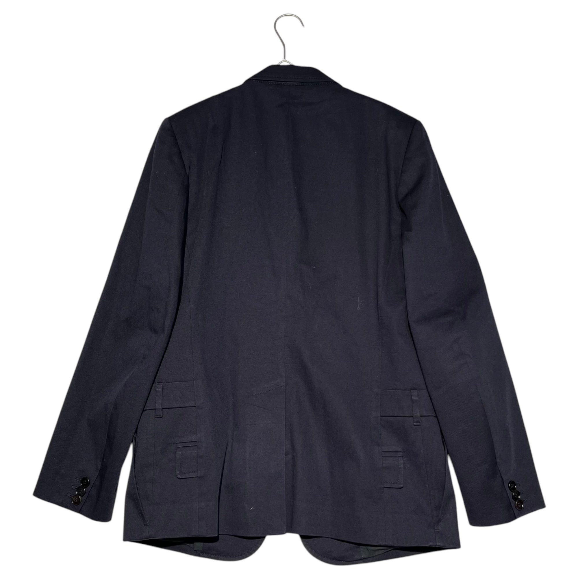 Maison Martin Margiela(メゾン マルタンマルジェラ) 14AW Pocket reconstructed 2B jacket ポケット 再構築 2B ジャケット S30BN0285 44(S程度) ネイビー テーラード