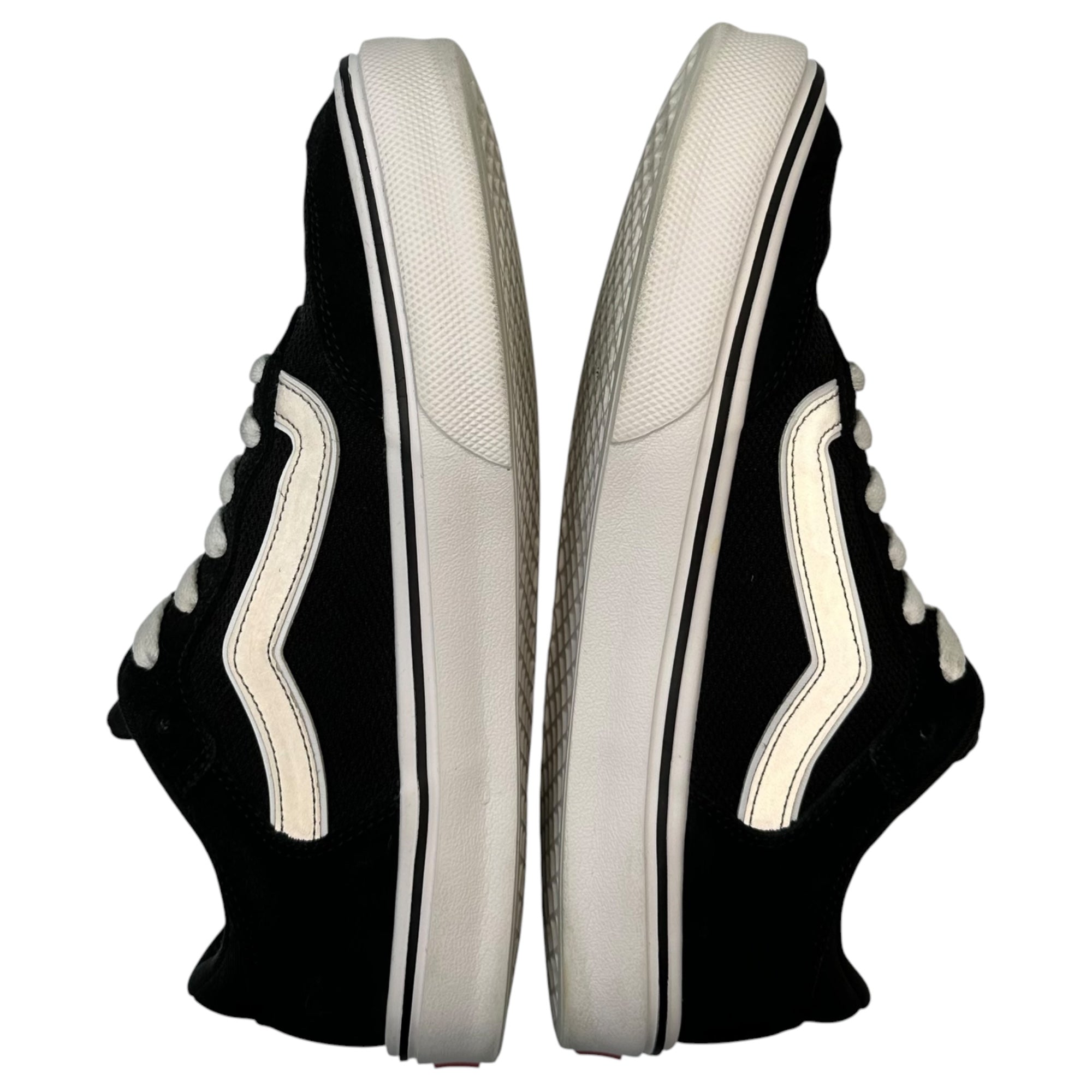 VANS(バンズ) SCLIPT Low-top sneakers スクリプト ローカット スニーカー V3854 662237-0004 27cm ブラック×ホワイト×シルバー