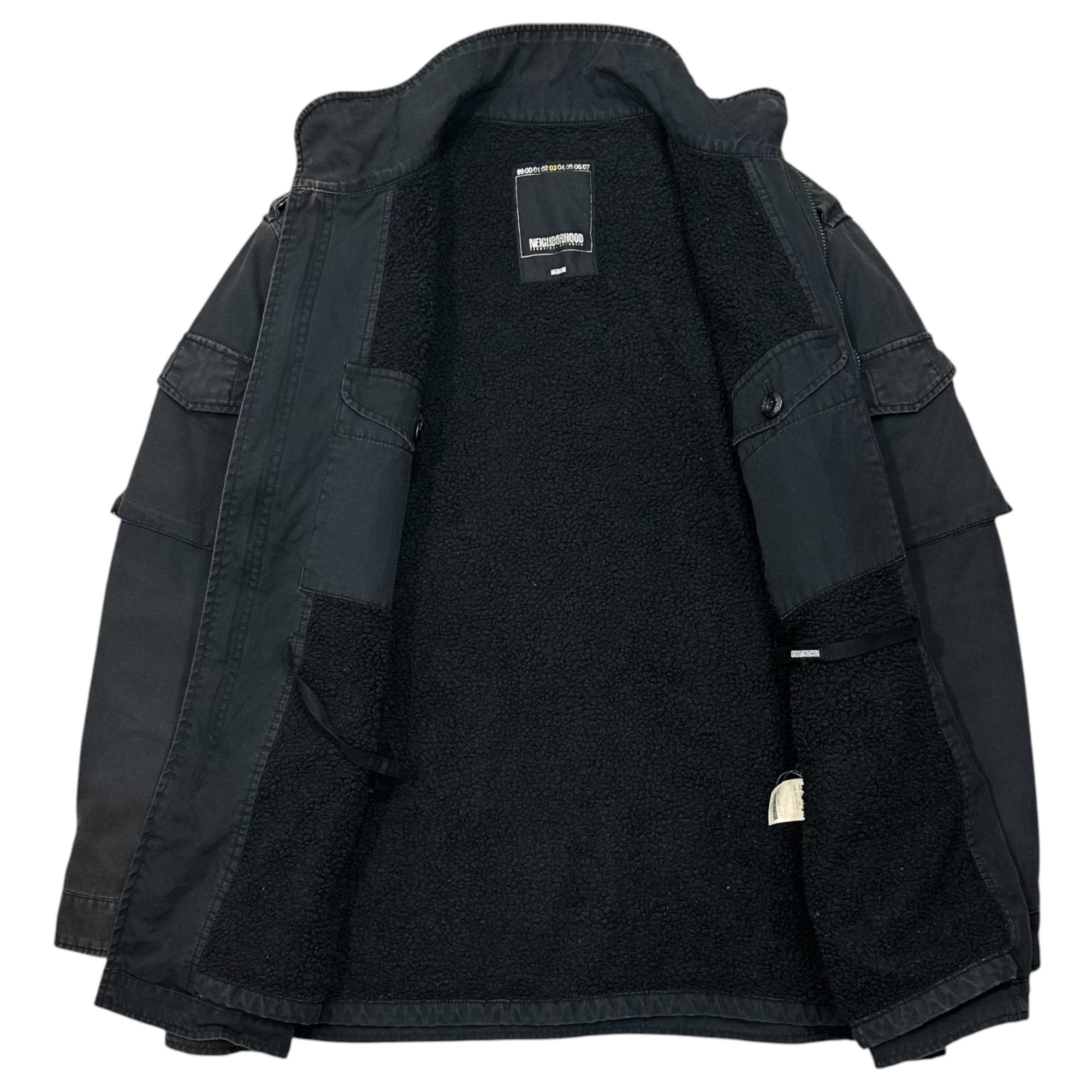 NEIGHBORHOOD(ネイバーフッド) 2003AW M-65 Military JKT ミリタリー ジャケット TSNH-JK03 M ブラック 00's