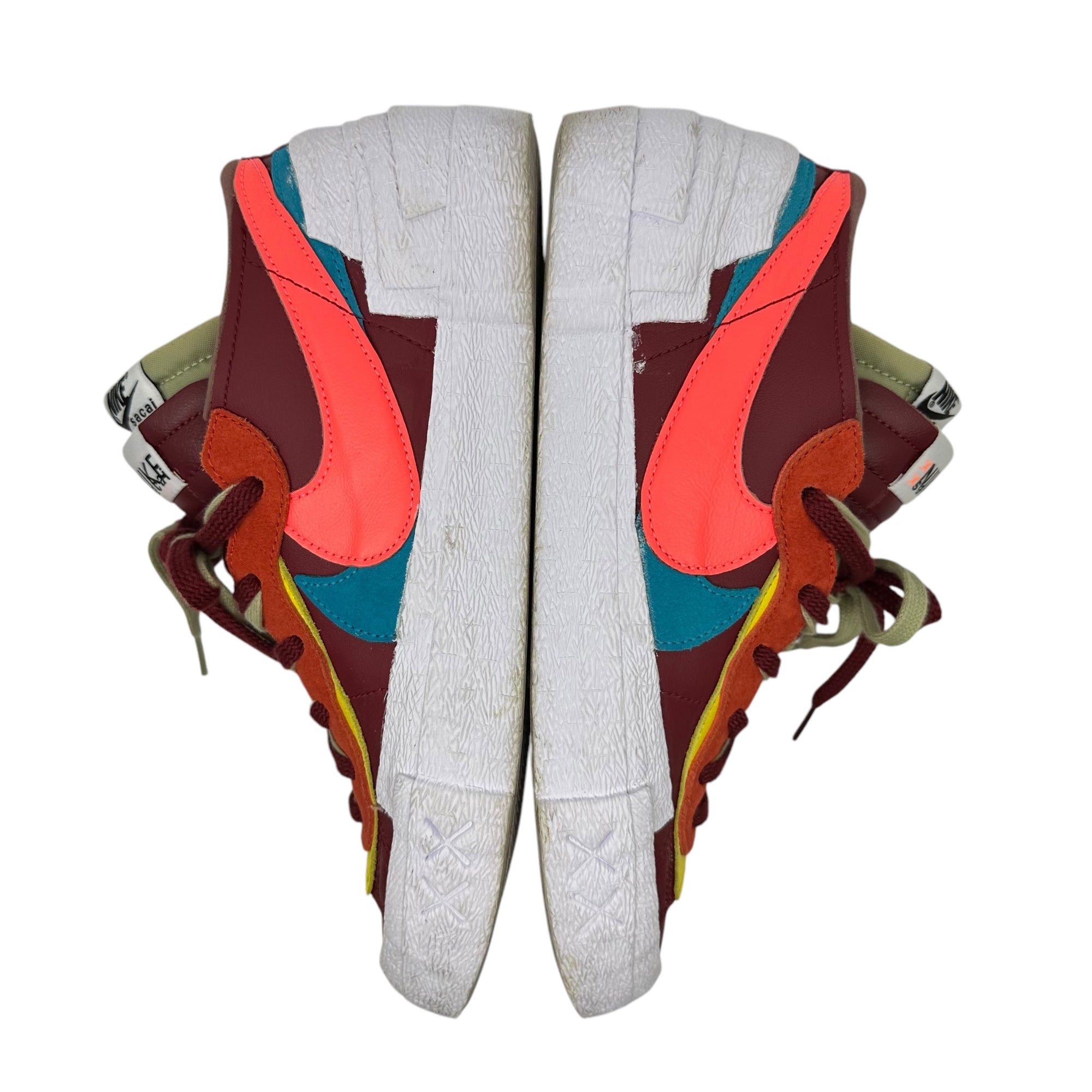 NIKE×sacai×KAWS(ナイキ×サカイ×カウズ) Blazer Low "Team Red" ブレザー ロー DM7901-600 28cm レッド 箱付 ローカット スニーカー